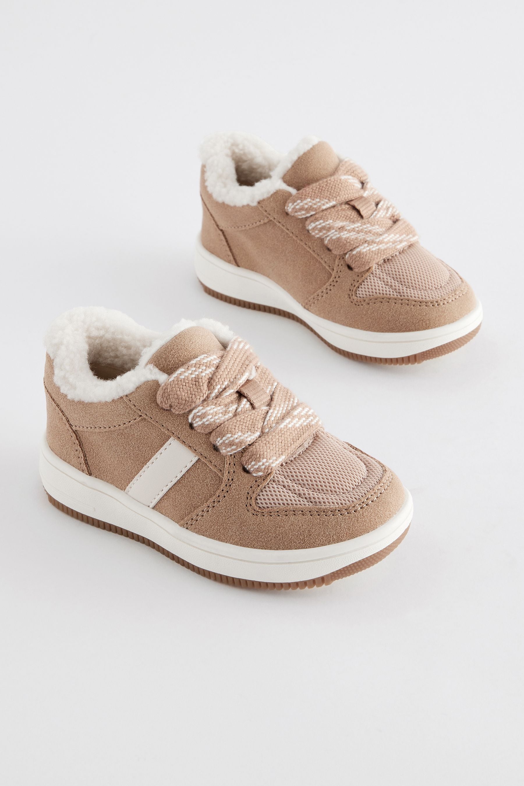 Tan Brown Skate Trainers