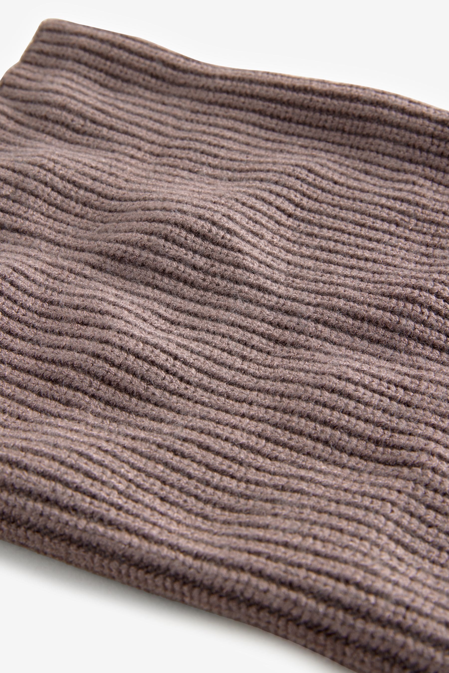 Mocha Brown Knitted Snood (1-16yrs)