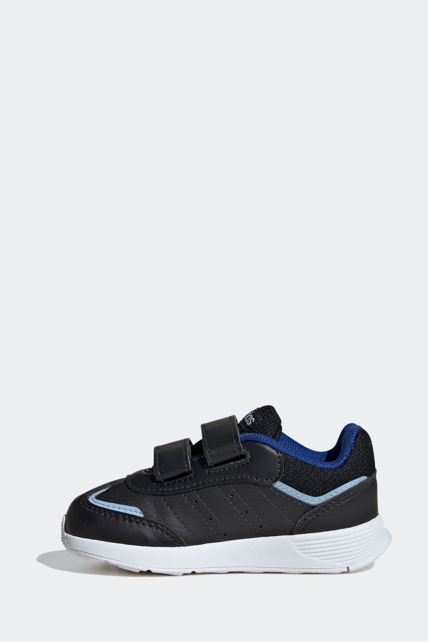 adidas Black/Navy Kids Tensaur Switch Shoes