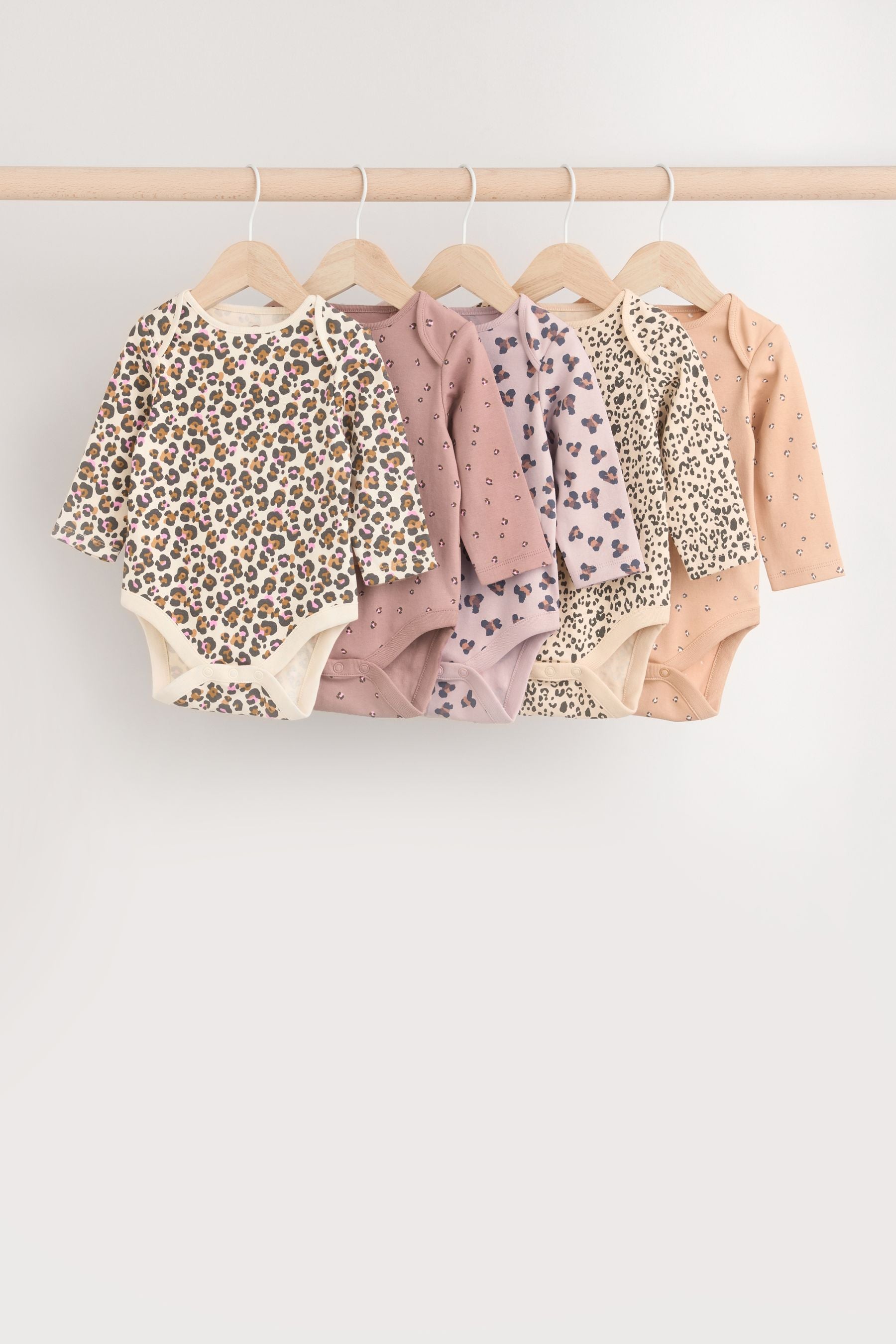 Neutral Baby Bodysuits 5 Pack