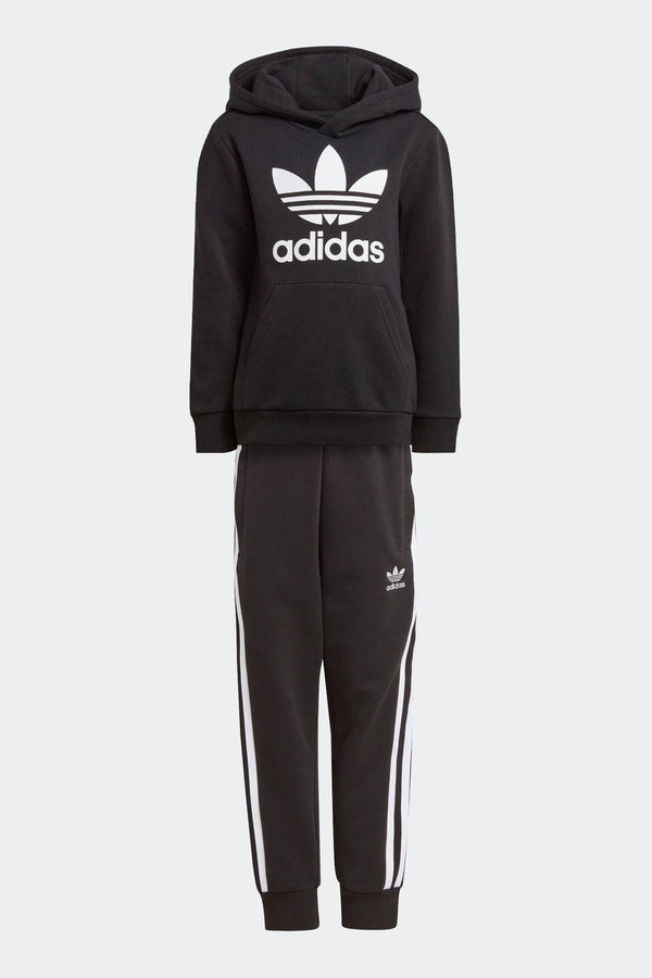 Black adidas Kids Originals Adicolor Hoodie Set