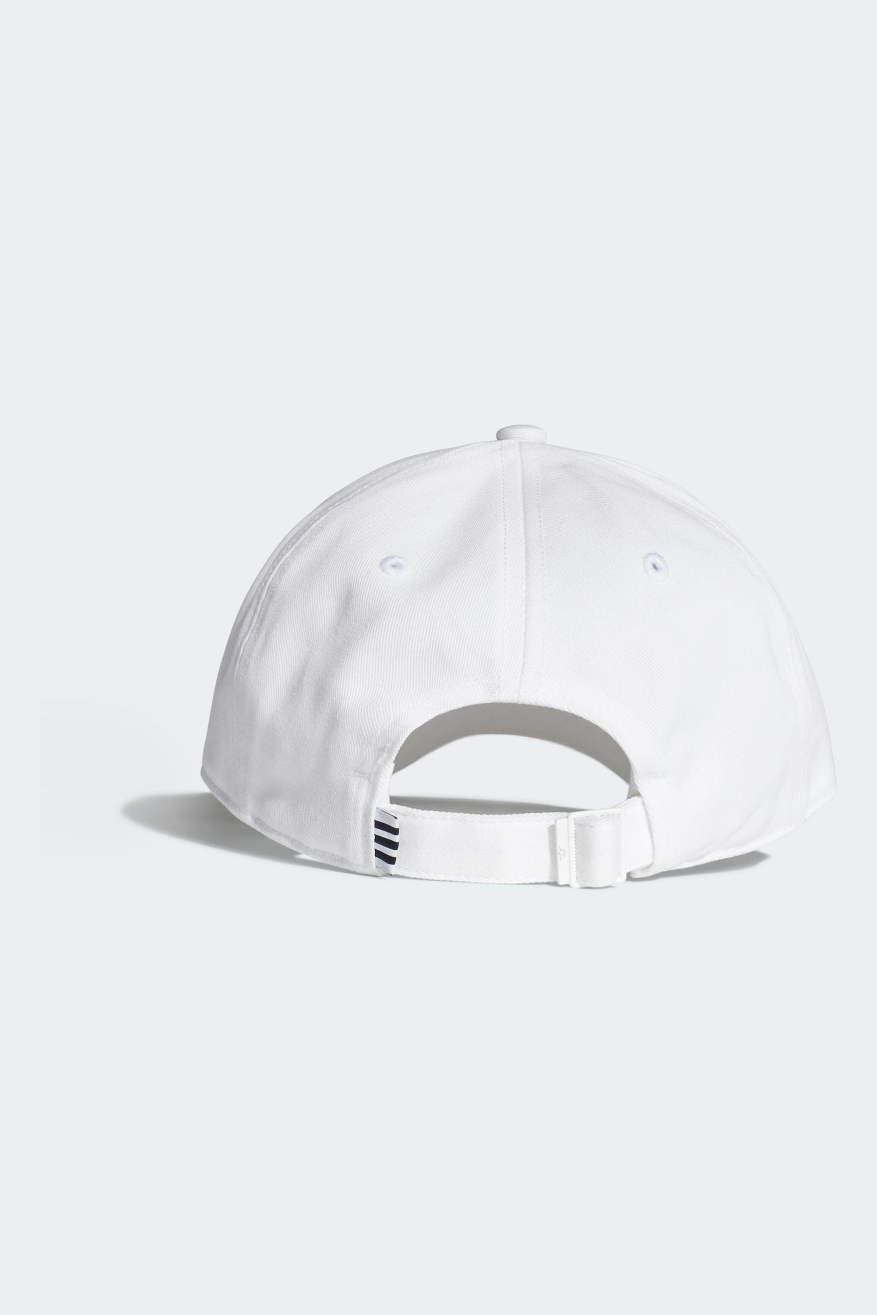 adidas Originals White/Black Trefoil Baseball Cap