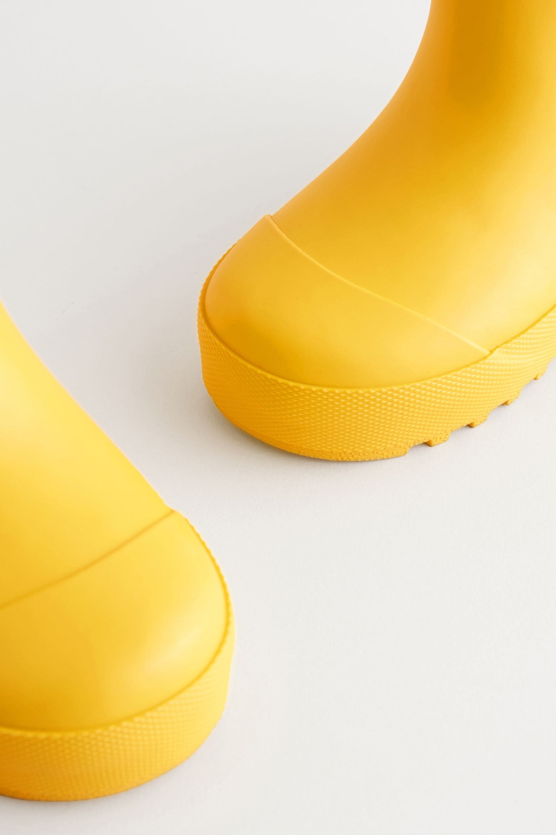 Yellow Warm Lined Ankle Wellies