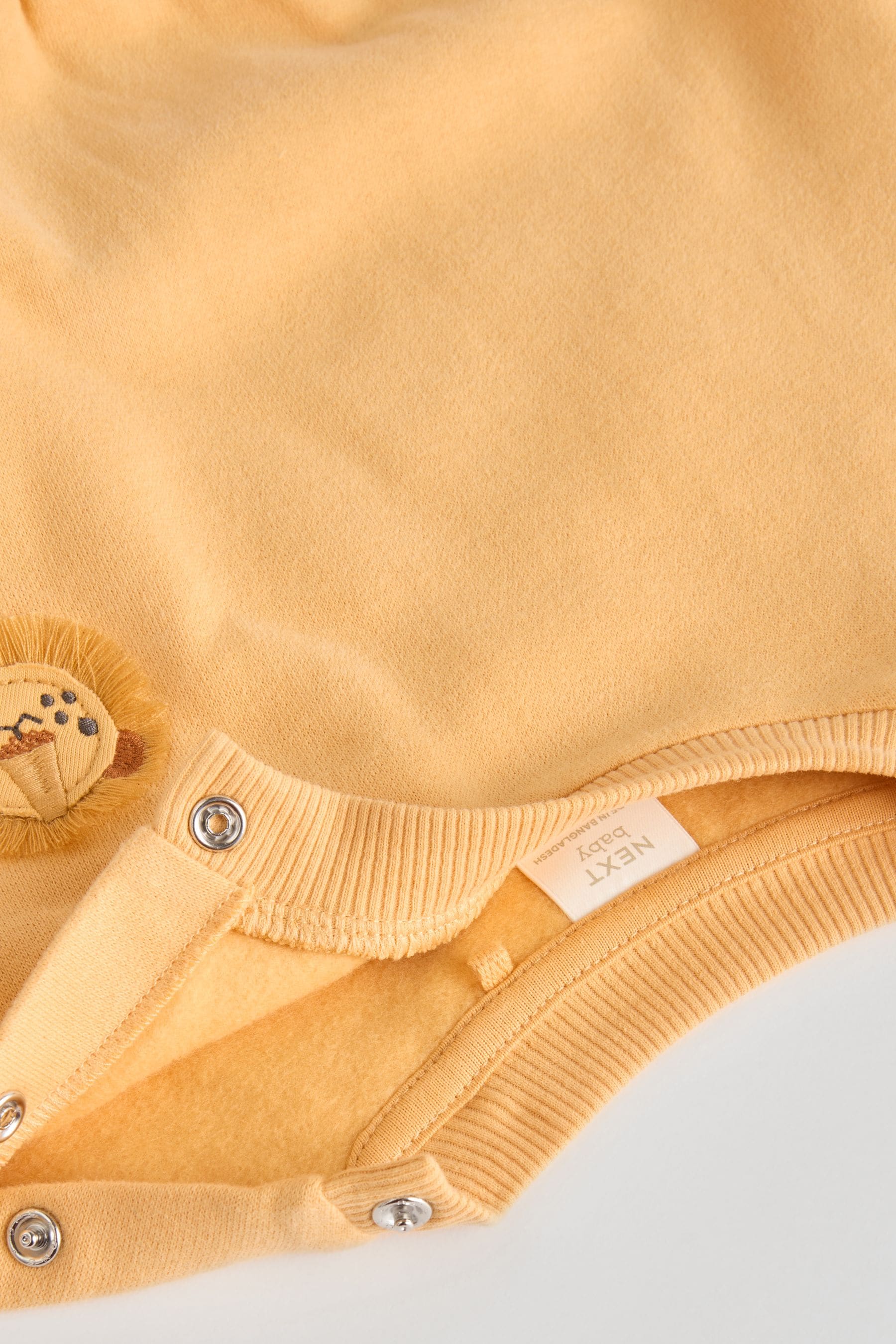 Yellow Lion Baby Sweatshirt and Joggers Set