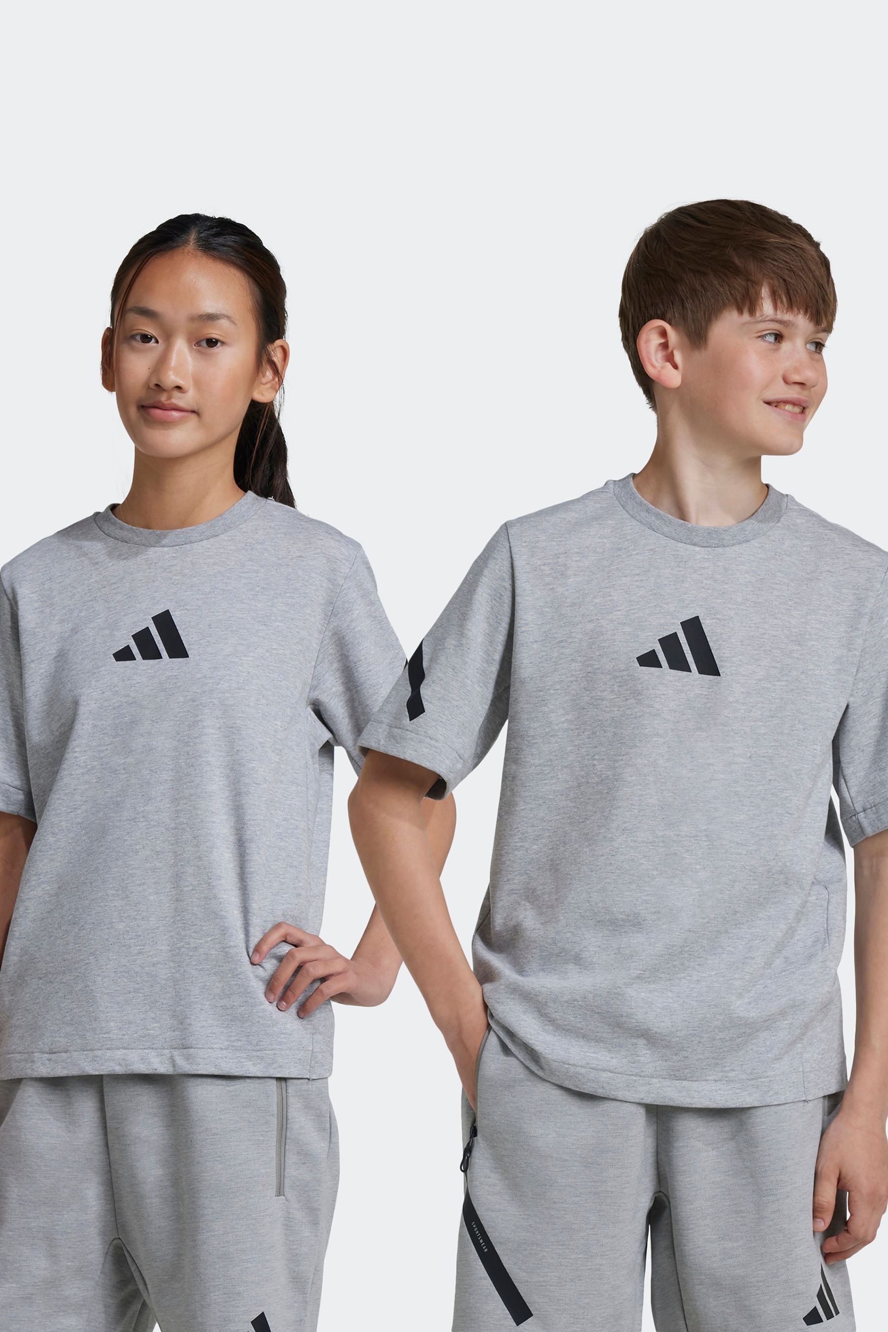 adidas Grey J ZNE TEE