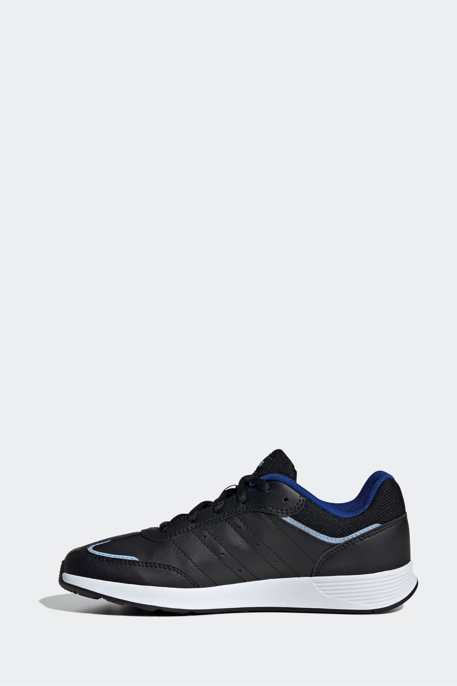 adidas Black/Navy Kids Tensaur Switch Trainers