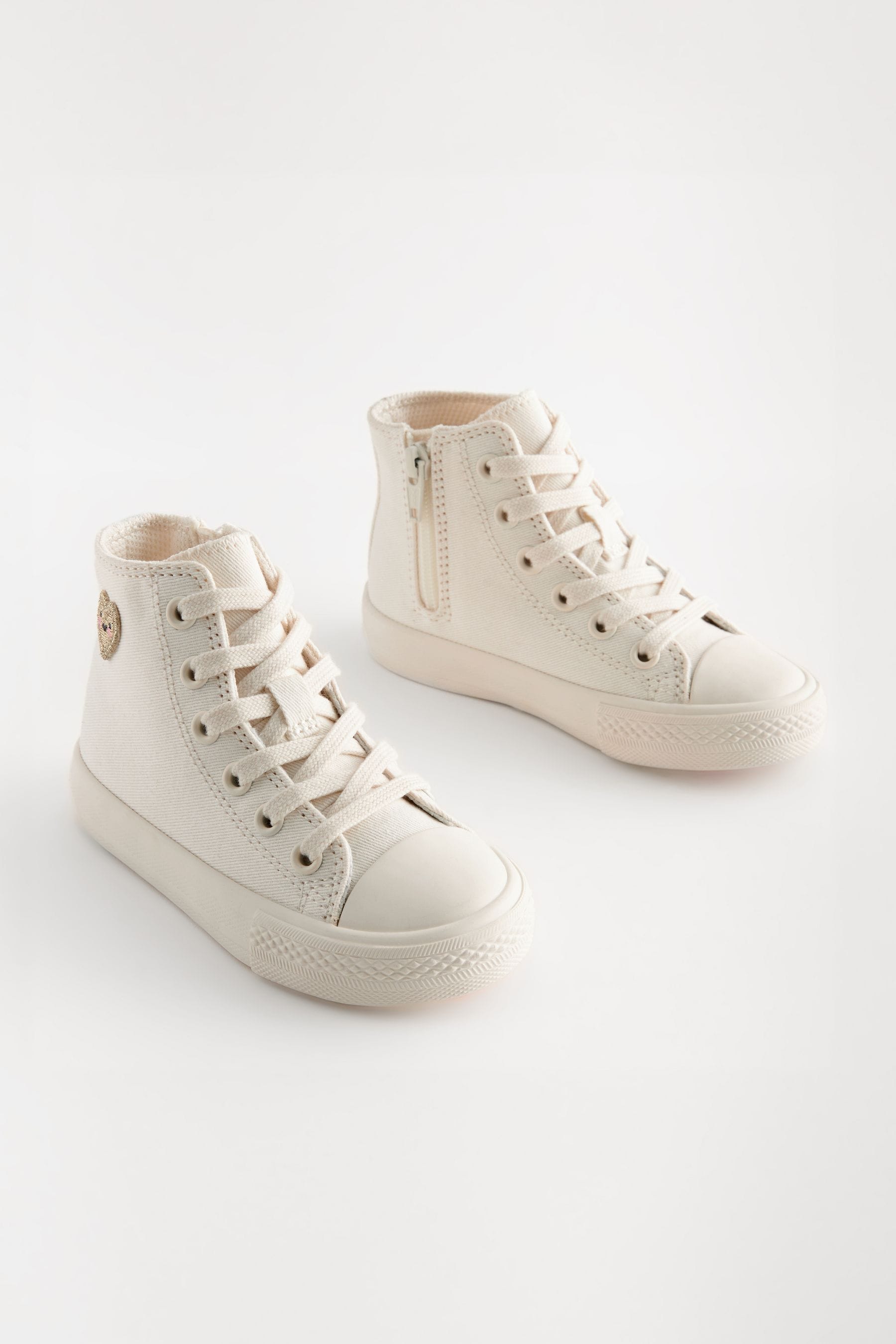 White High Top Trainers