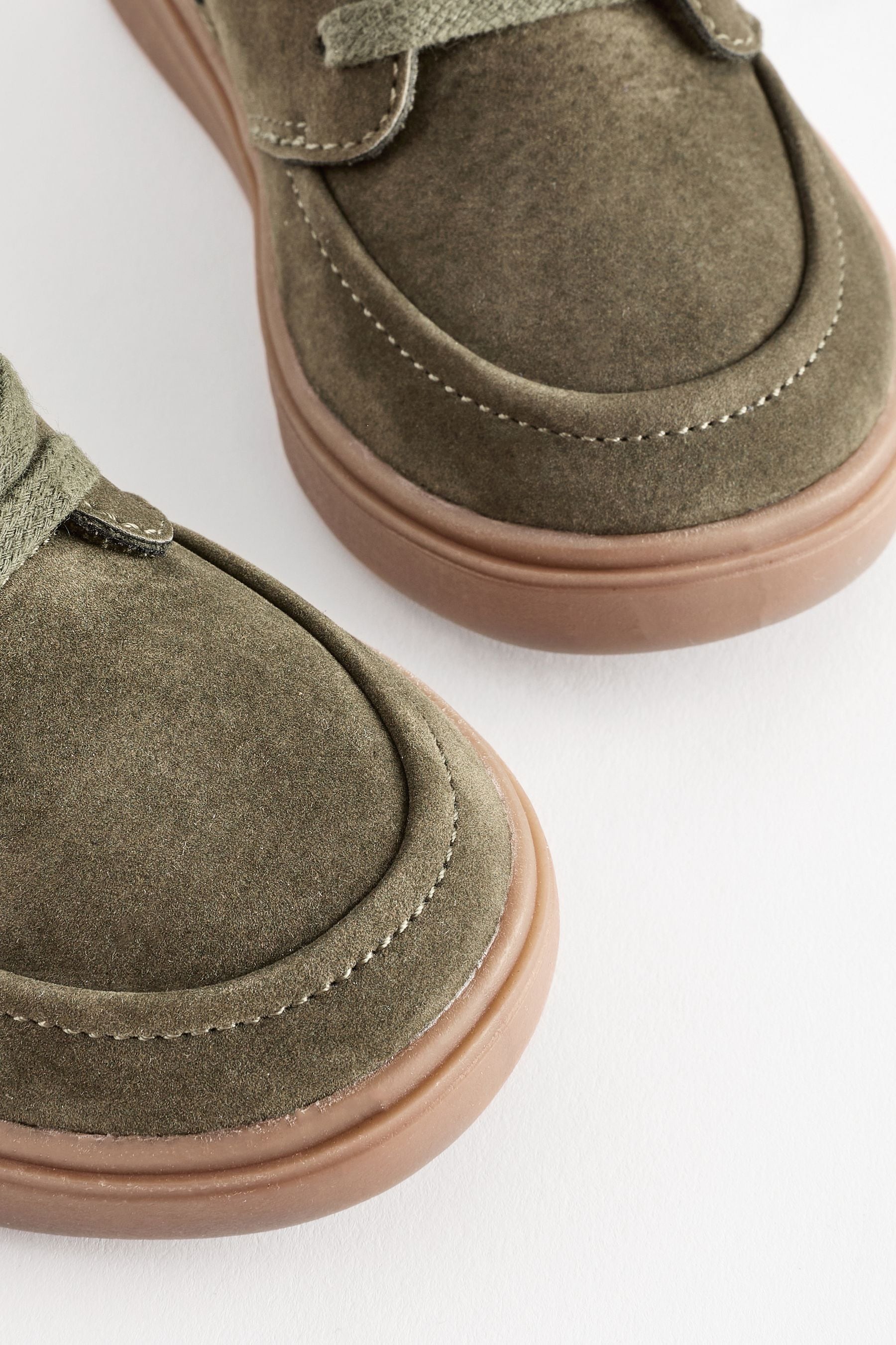 Green Wide Fit (G) Warm Lined Chukka Boots