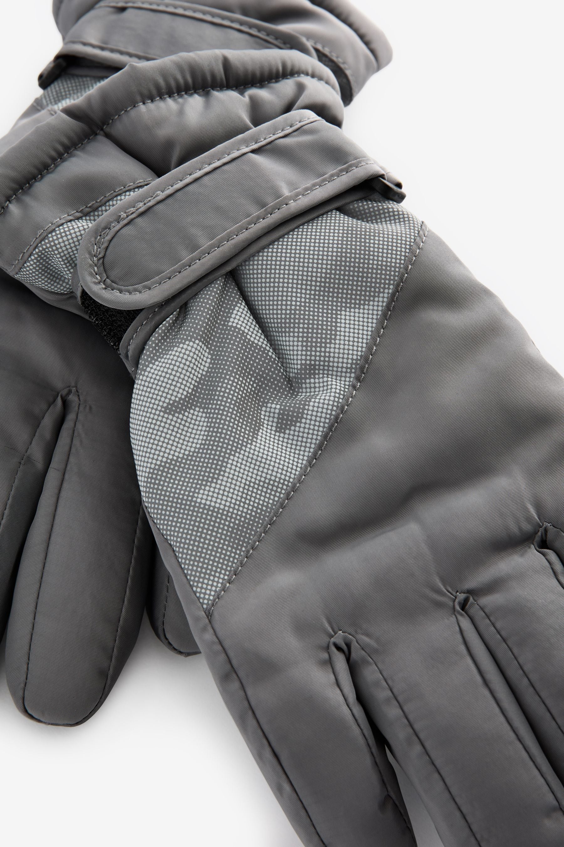 Grey Ski Gloves (3-16yrs)