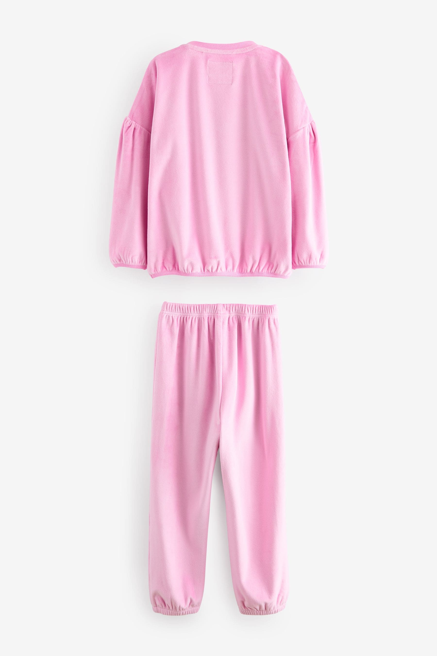 Red/Pink Cosy Fleece Pyjamas (9mths-16yrs)