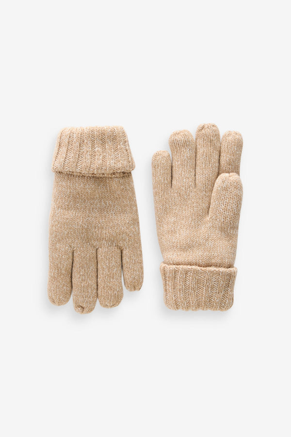 Neutral Thinsulate™ Knitted Gloves (3-16yrs)