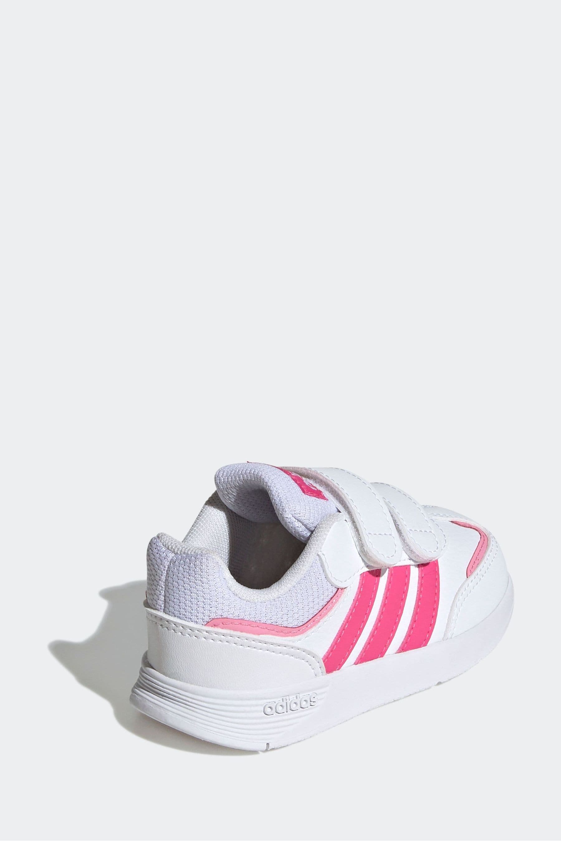 adidas Pink/White Kids Tensaur Switch Shoes