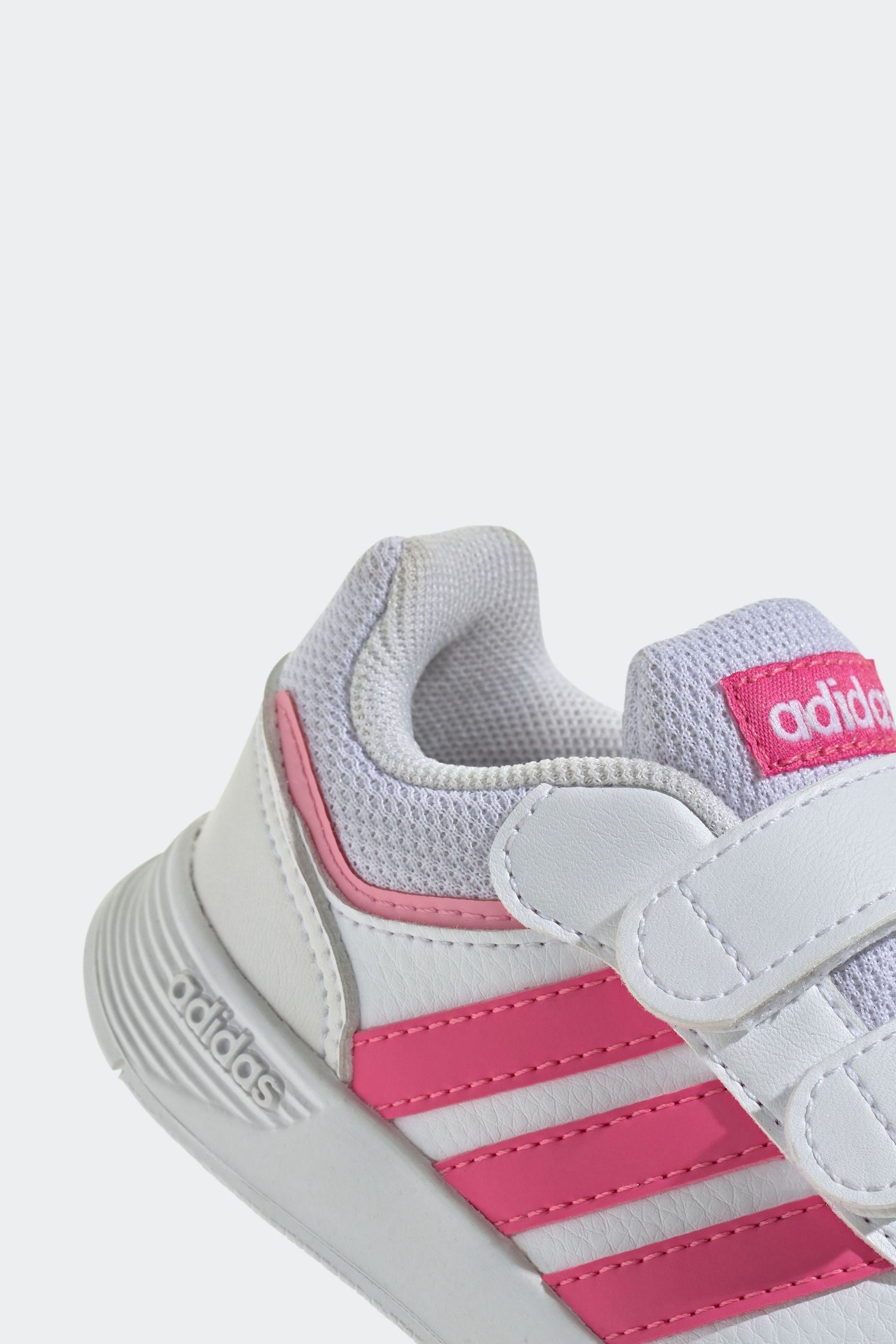 adidas Pink/White Kids Tensaur Switch Shoes