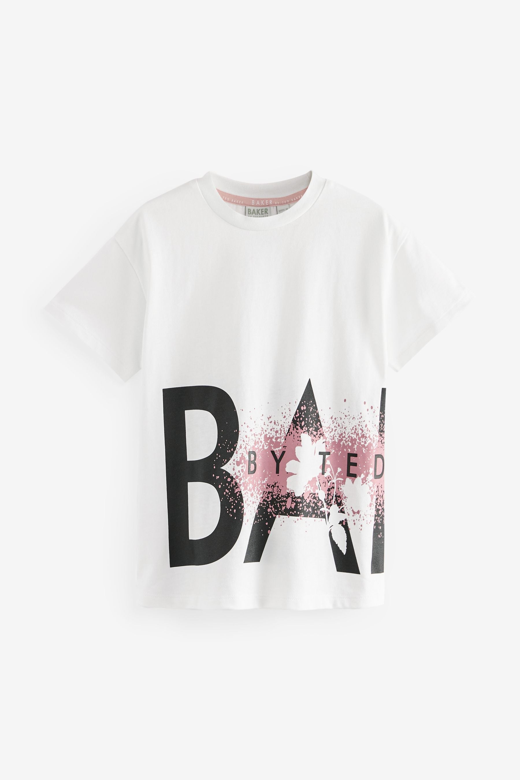 Baker by Ted Baker Graphic White T-Shirt