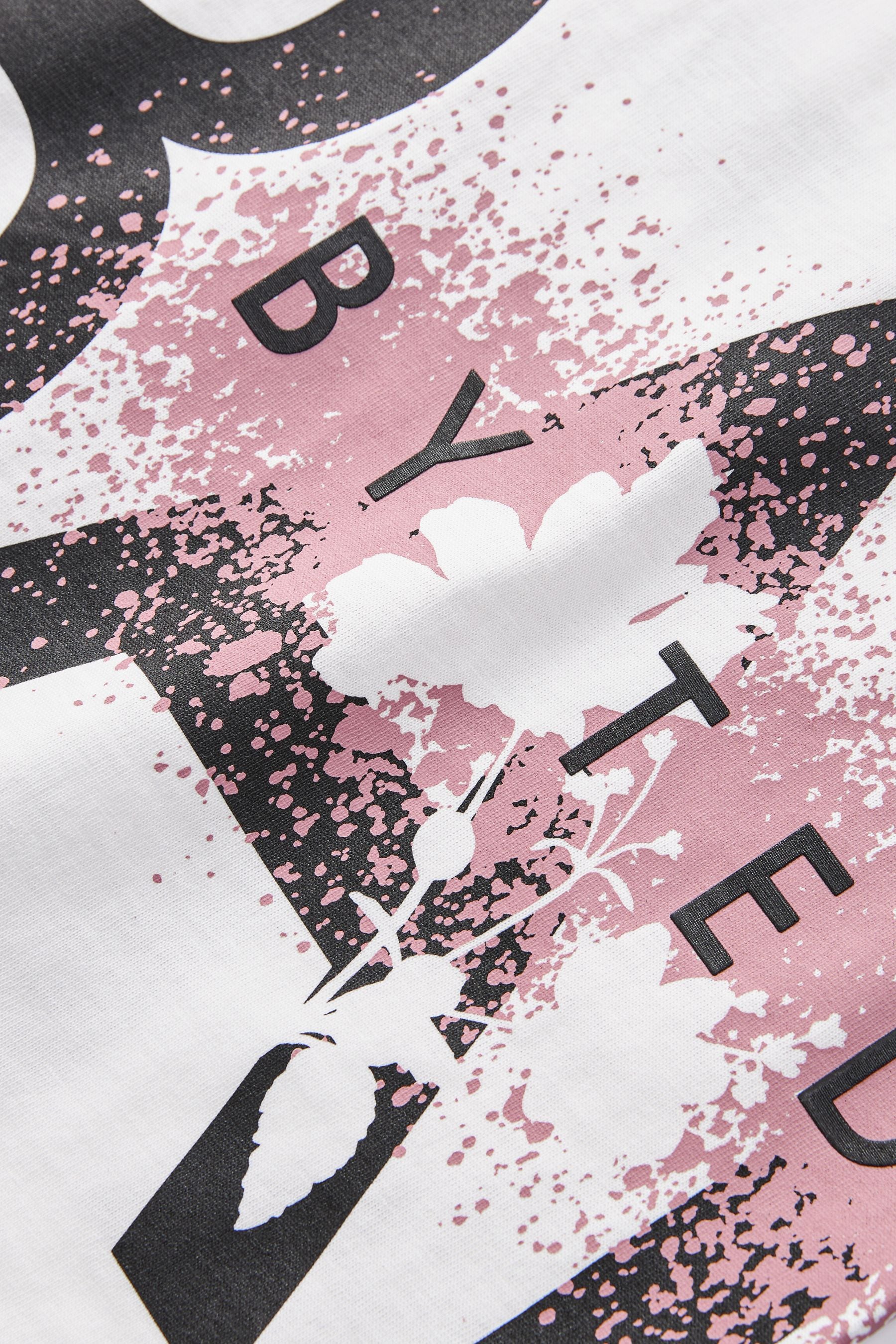 Baker by Ted Baker Graphic White T-Shirt