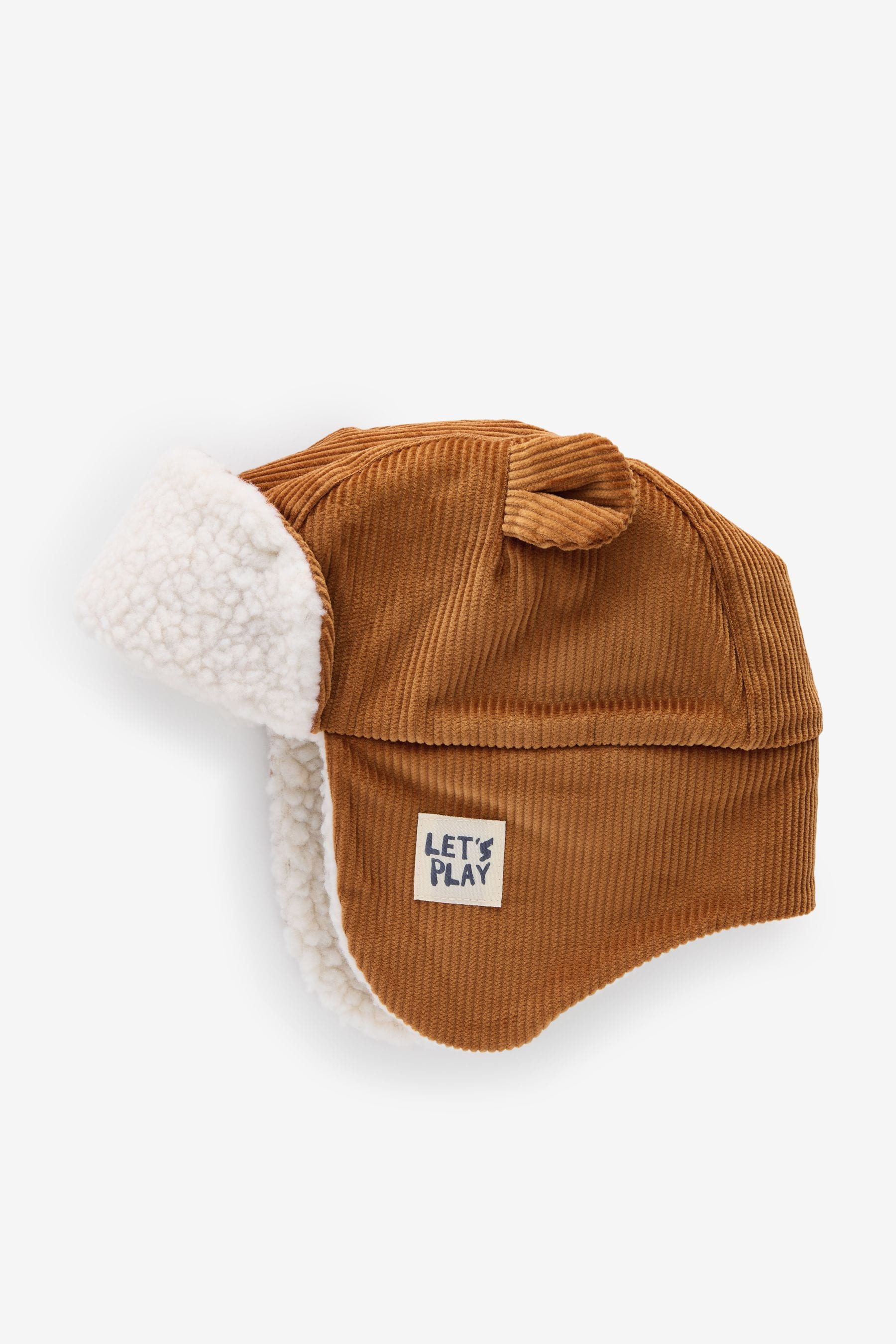 Honey Bear Ear Trapper Hat (3mths-6yrs)