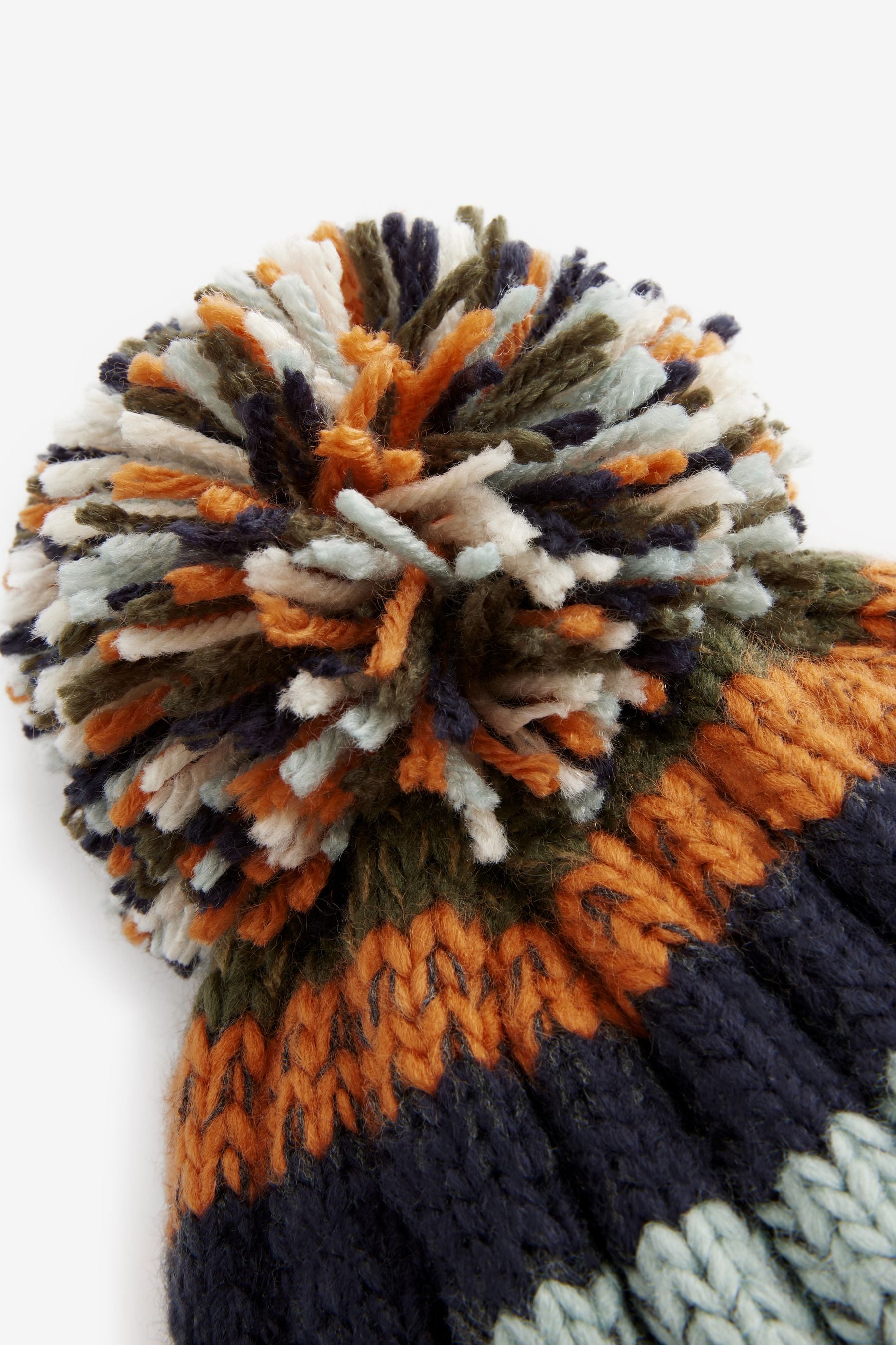 Stripe Pom Hat (3mths-16yrs)