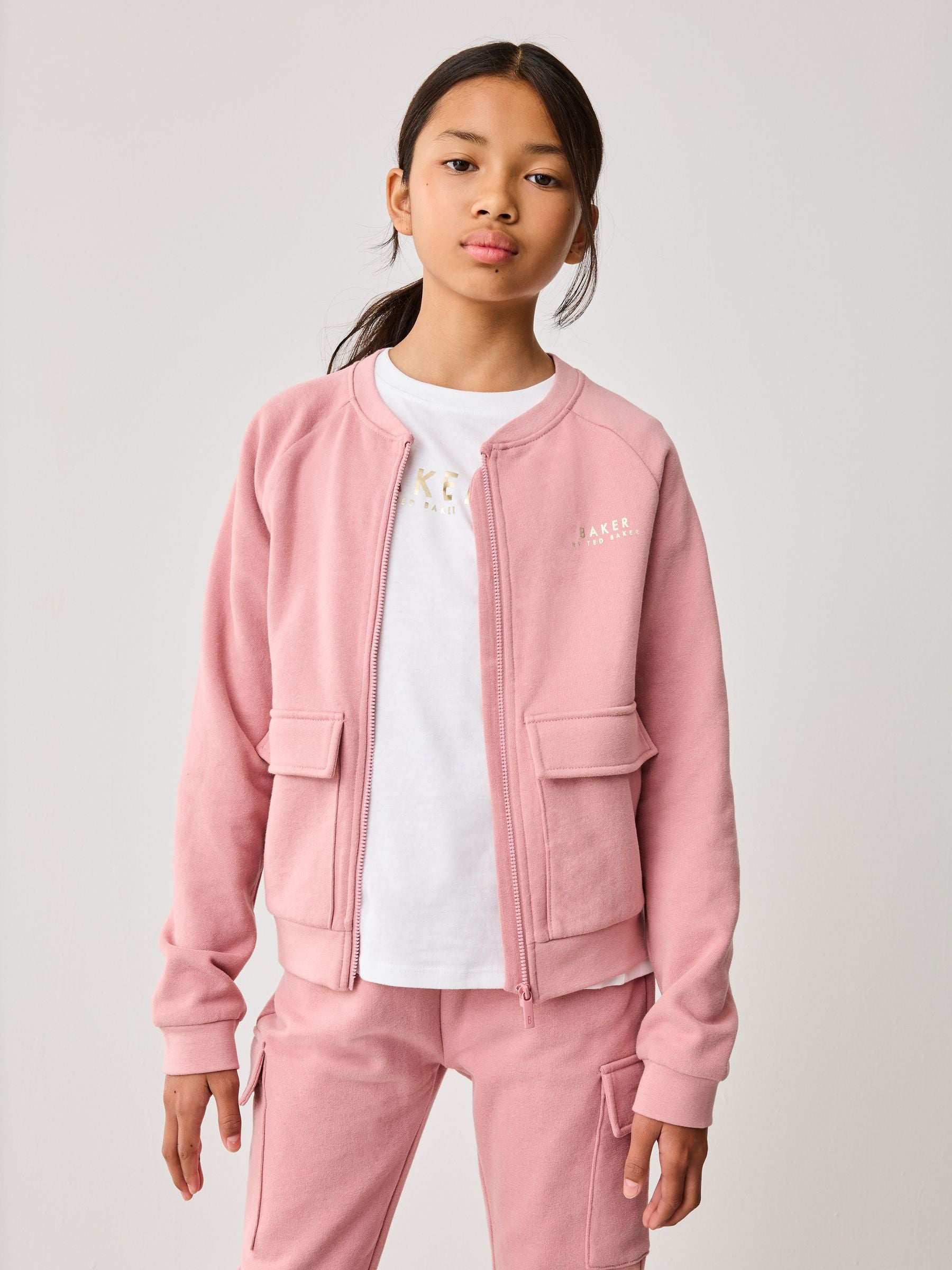 Baker by Ted Baker Pink Cargo Bomber 3 Piece Set