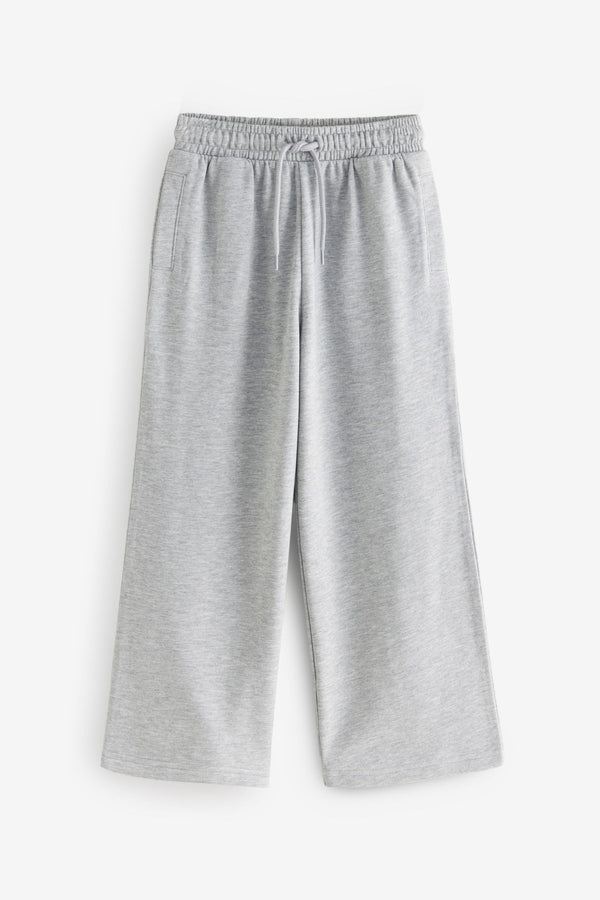 Charcoal Grey Wide Fit Basic Joggers (3-16yrs)