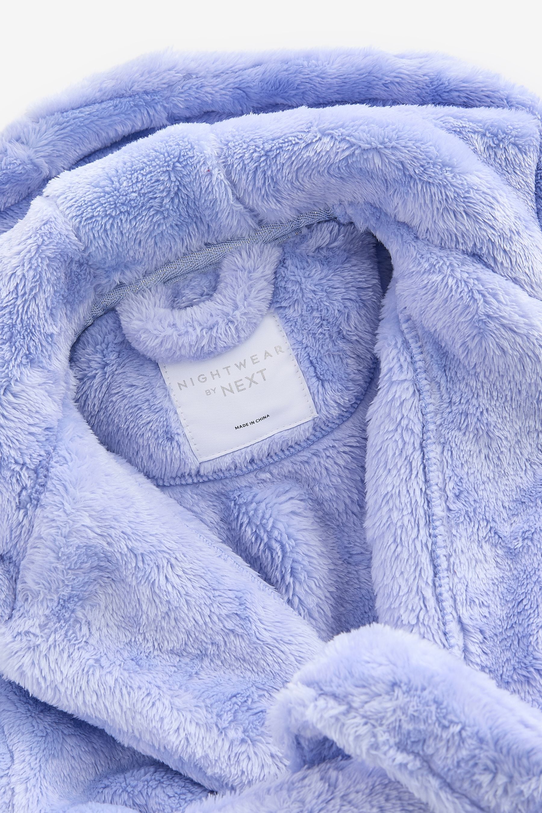 Blue Soft Touch Fleece Dressing Gown (9mths-16yrs)