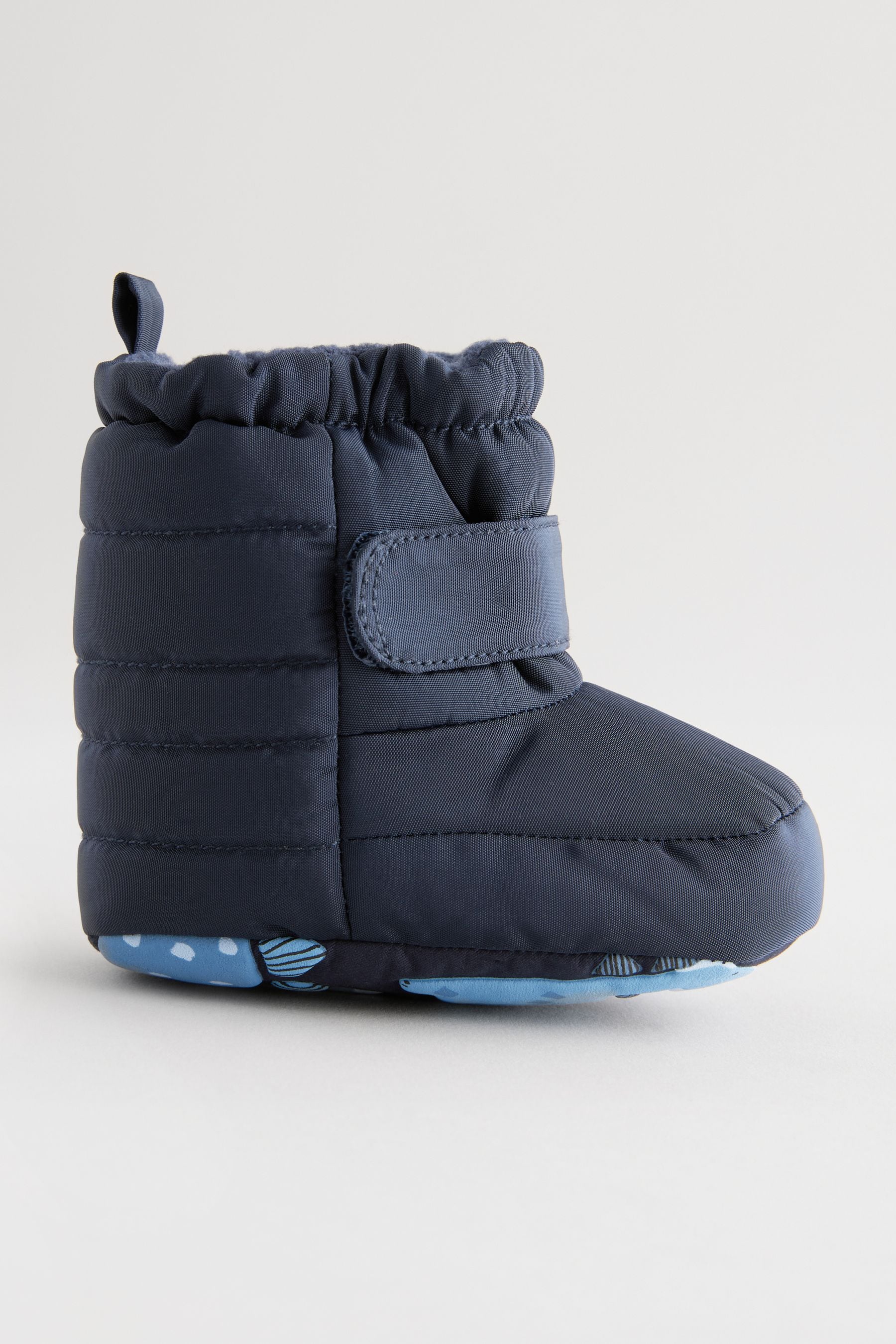 Navy Blue Thinsulate™ Lined Baby Snow Boots (0-24mths)