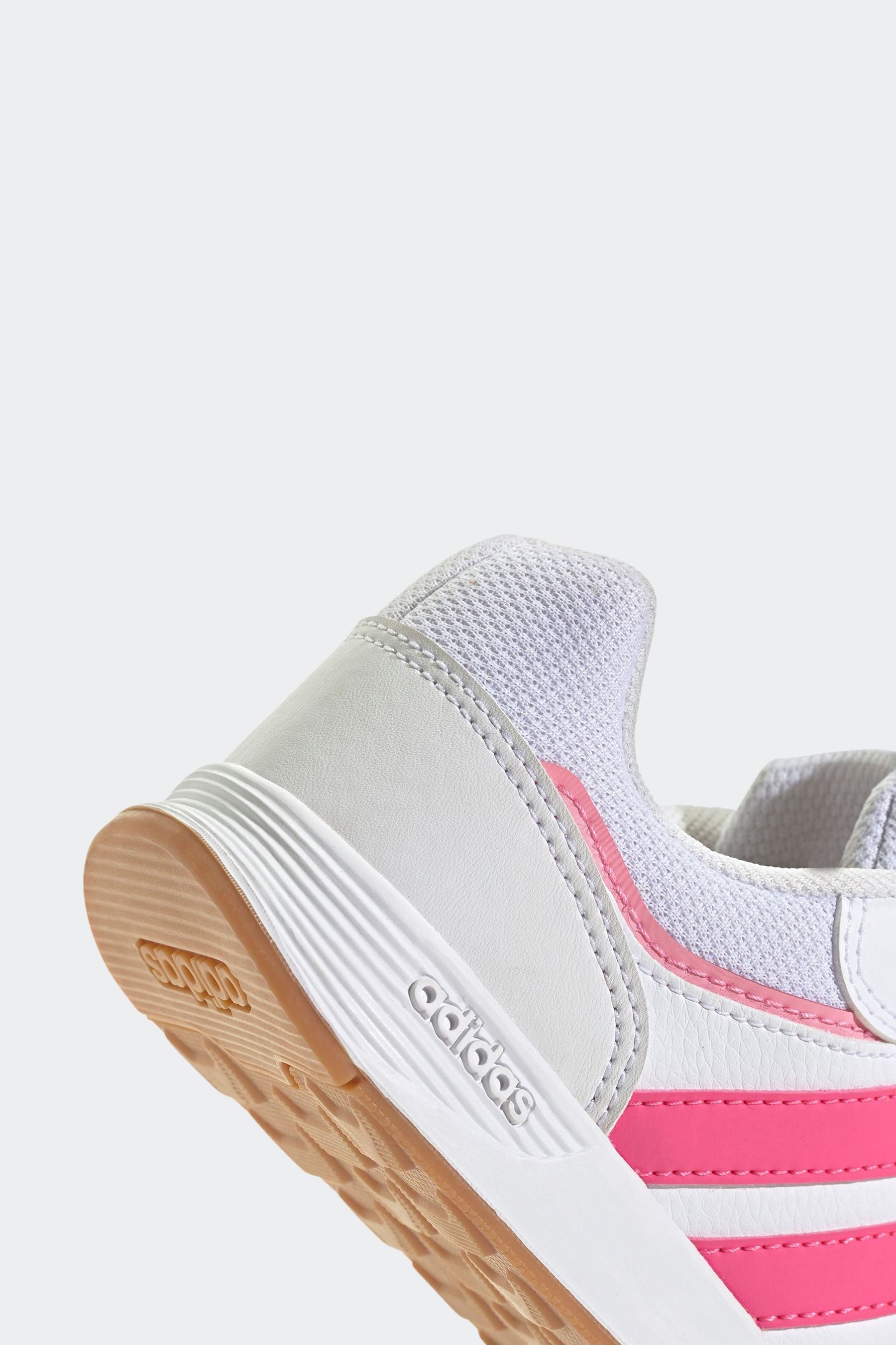 adidas Pink/White Kids Tensaur Switch Shoes