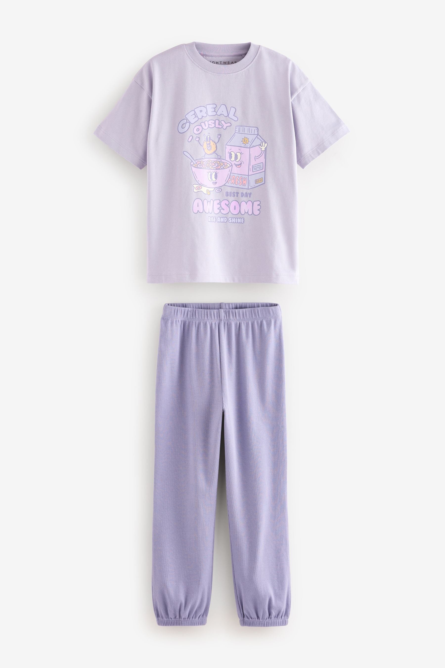 Charcoal Grey Pyjamas 3 Pack (3-16yrs)