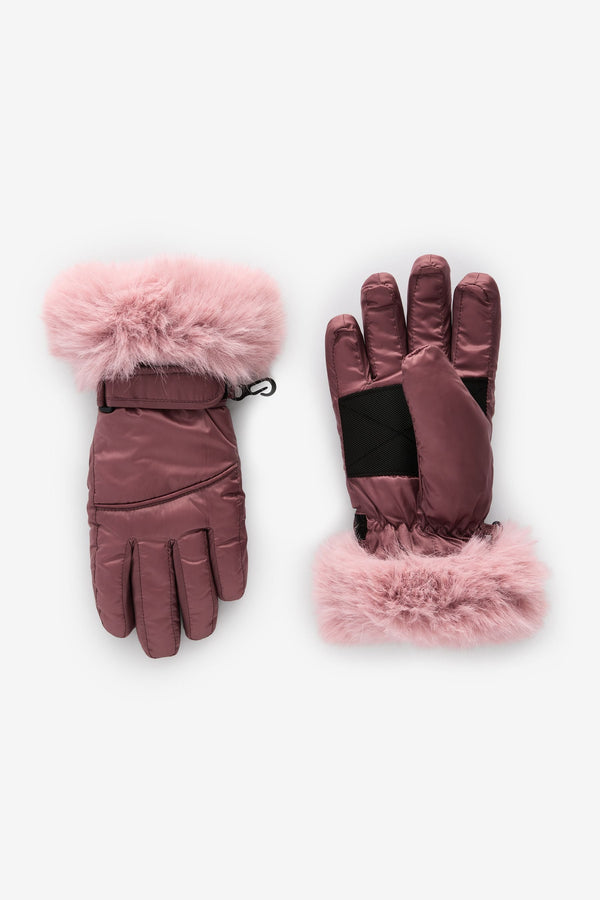 Pink Ski Gloves (3-16yrs)