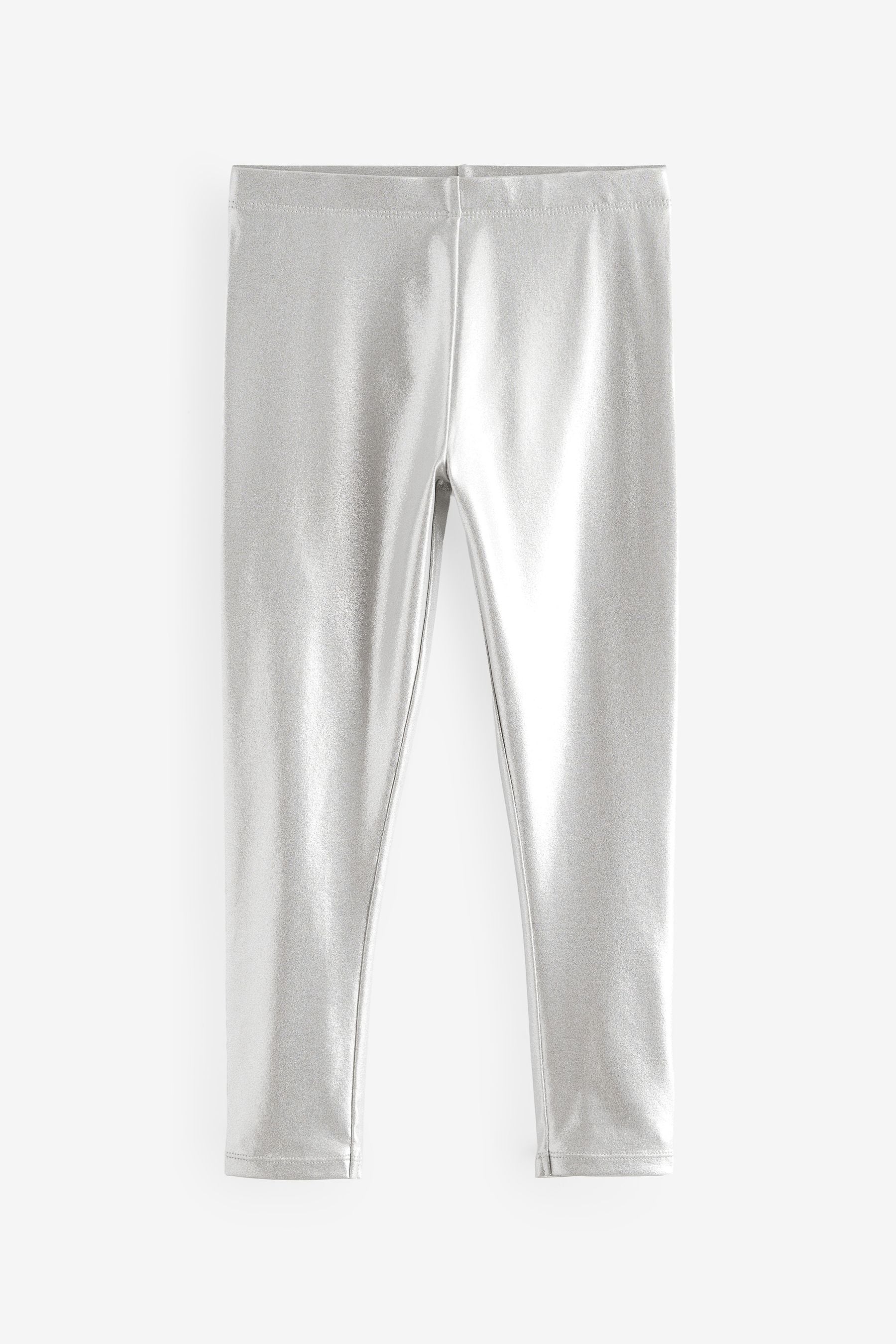 Silver Coated Leggings (3-16yrs)