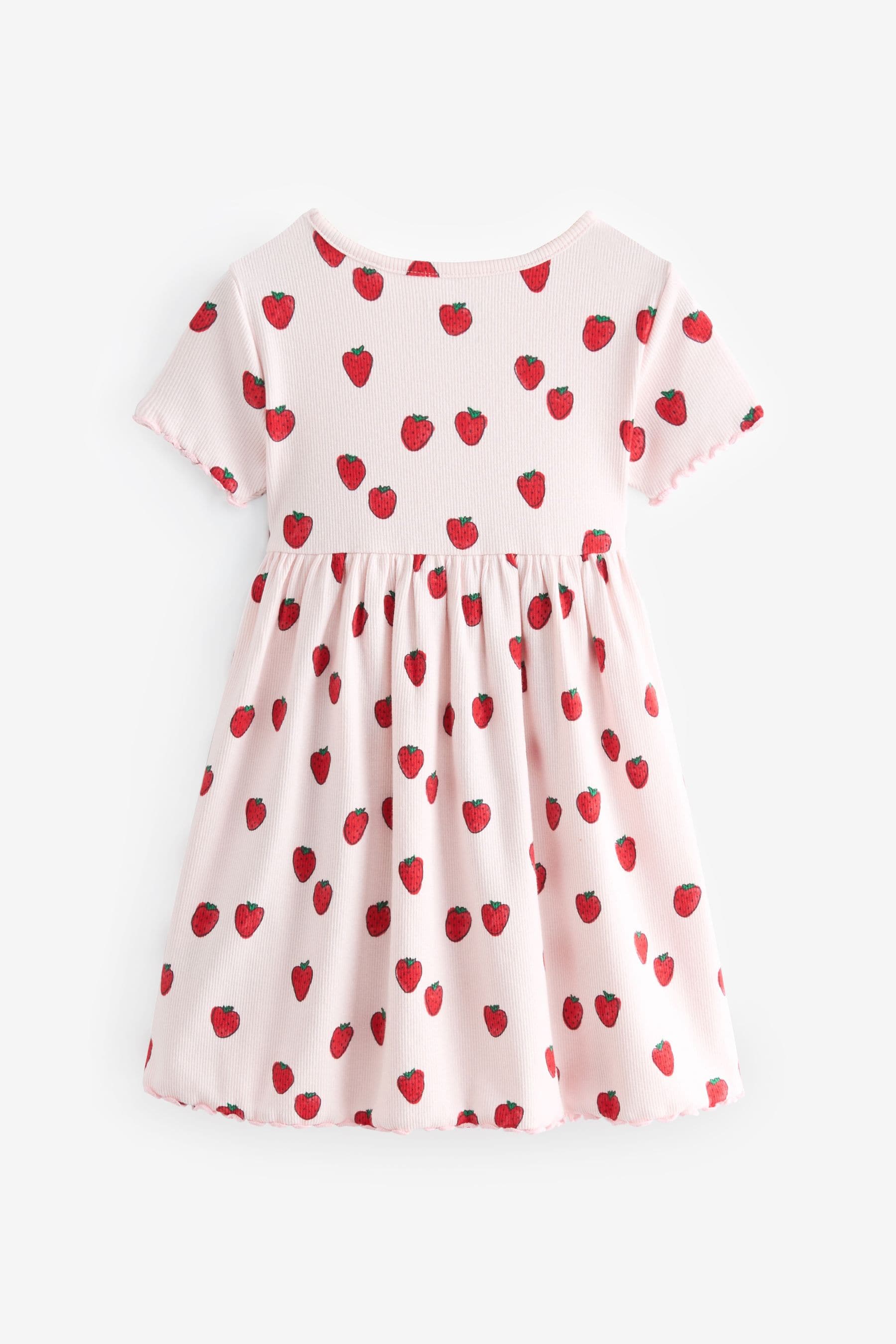 Pink Short Sleeve Jersey Dress (3mths-7yrs)