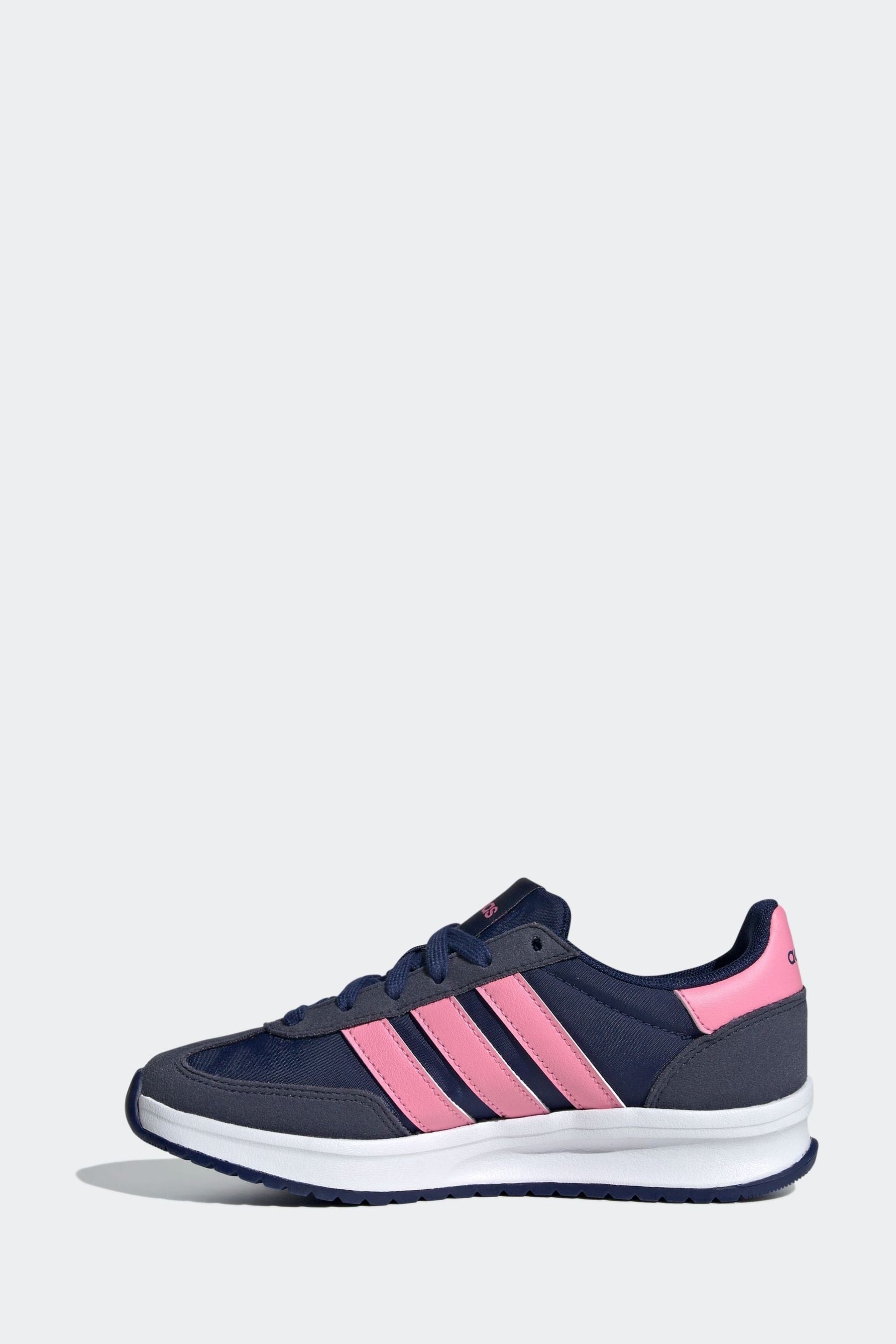 adidas Navy/Pink Run 70s 2.0 Trainers