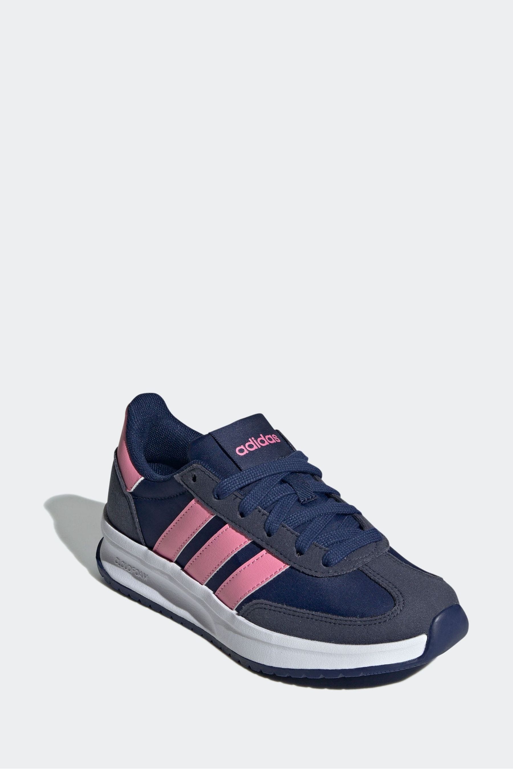 adidas Navy/Pink Run 70s 2.0 Trainers