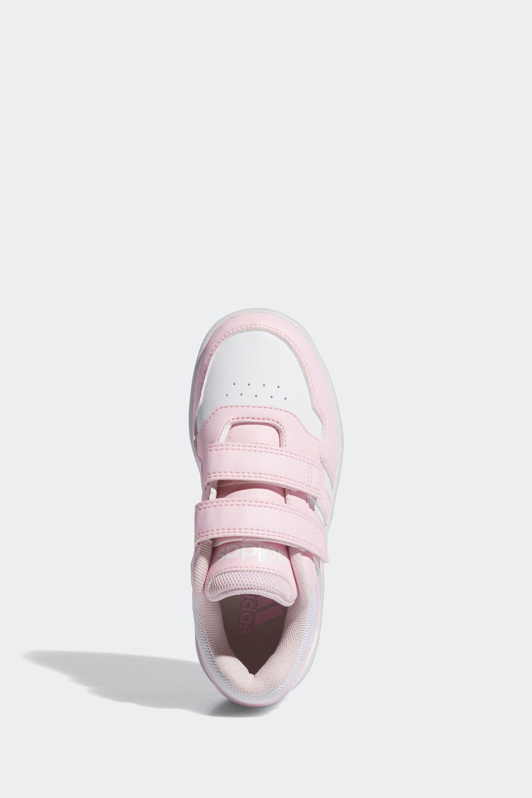 adidas White/Pink Trainers