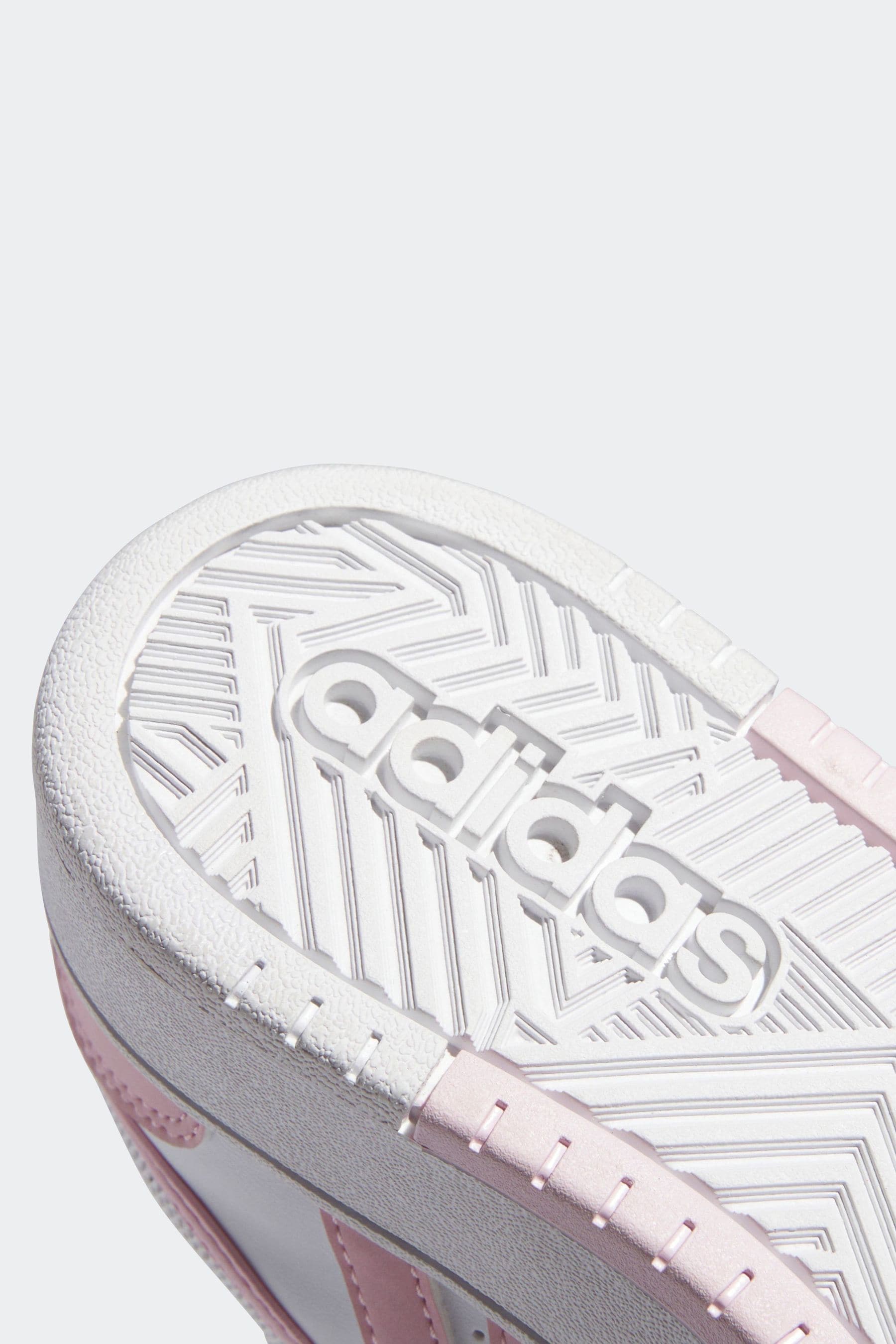 adidas White/Pink Trainers