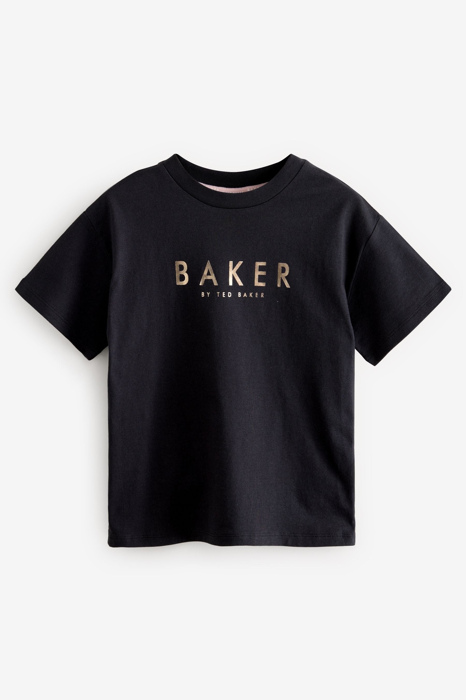 Baker by Ted Baker Pink/White 100% Cotton T-Shirts 5 Pack