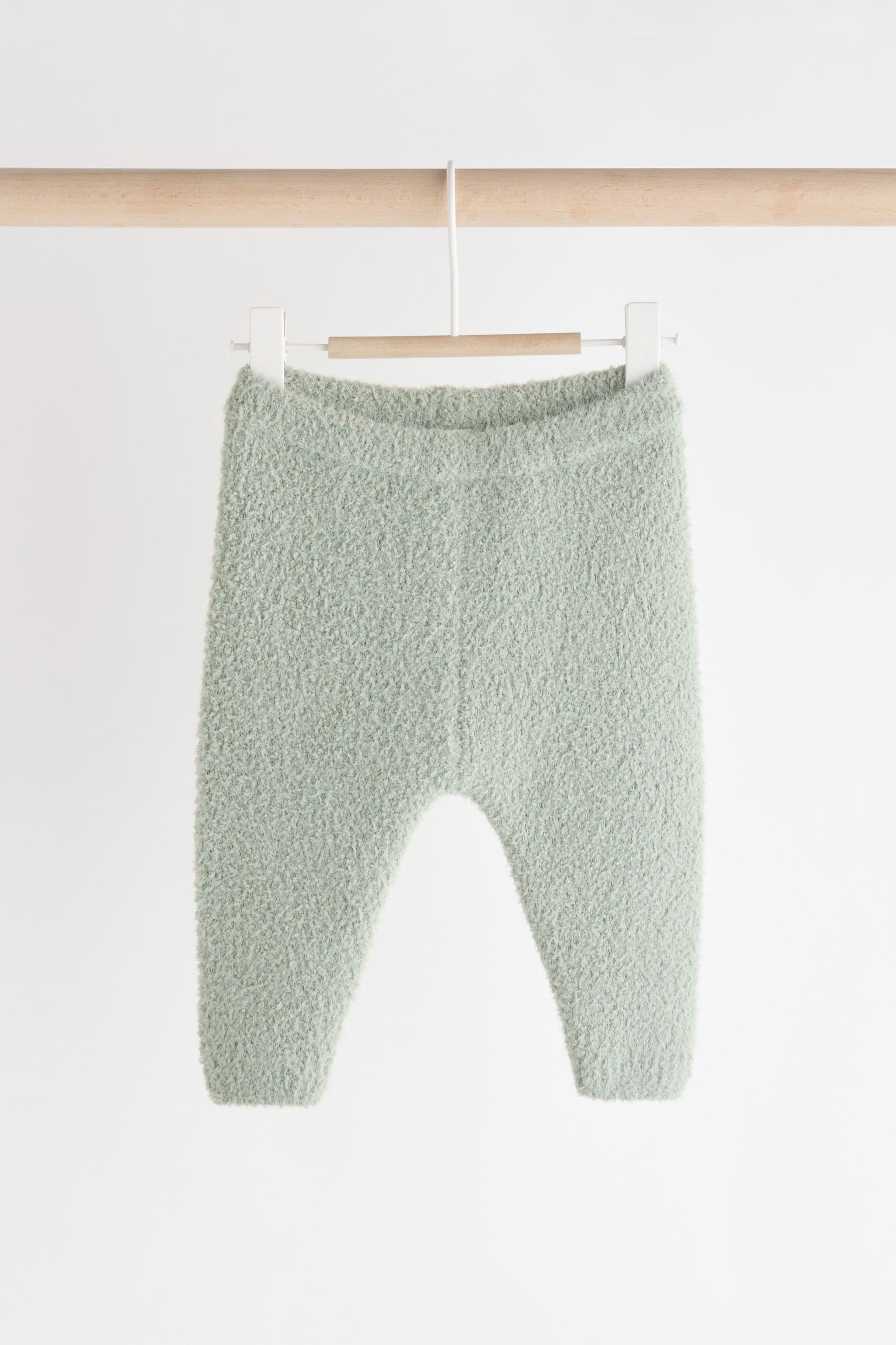 Sage Green Baby Knitted Jumper and Leggings Set (0mths-2yrs)