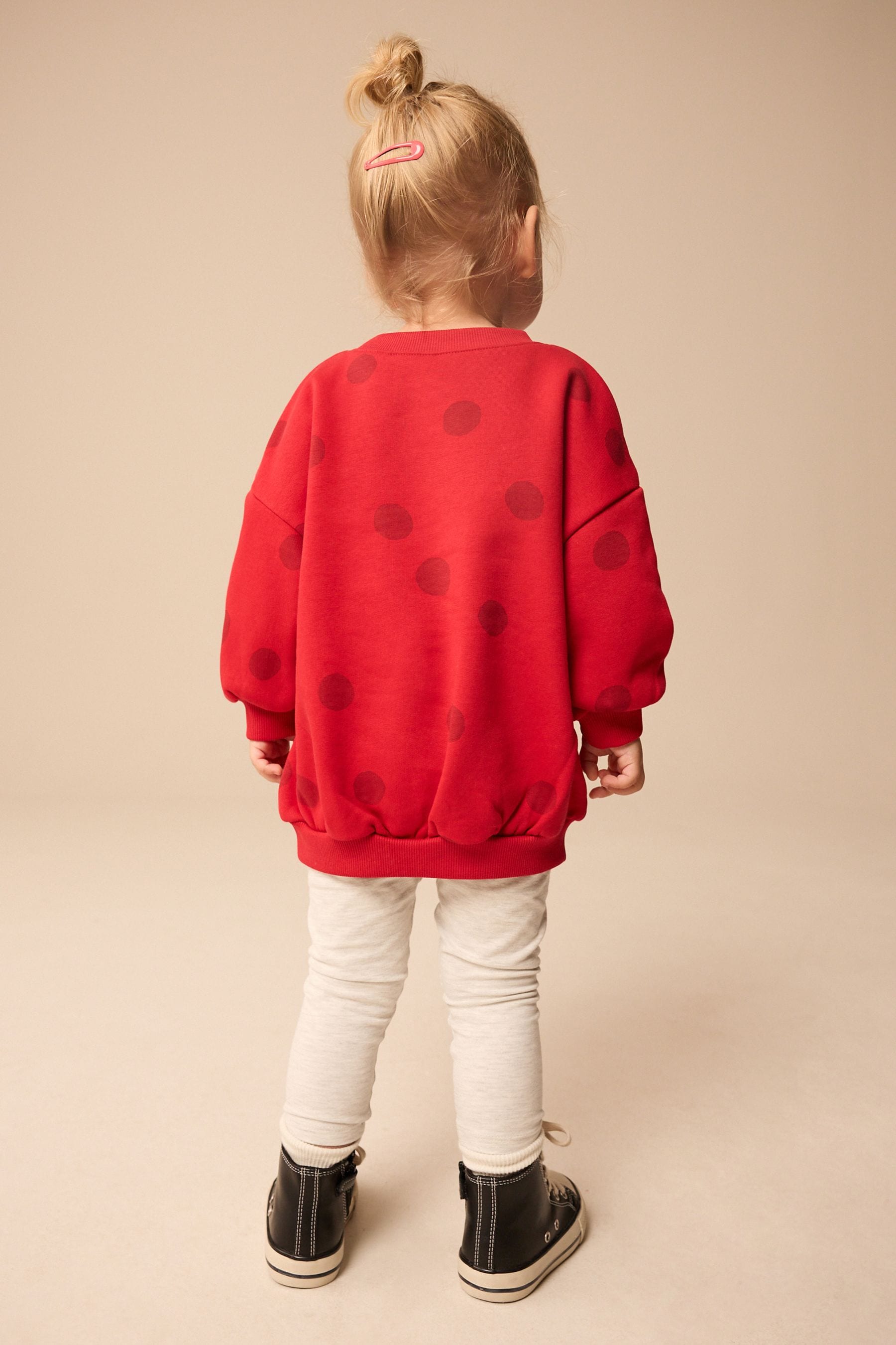 Red Hamish Christmas Sweatshirt and Leggings Set (3mths-7yrs)