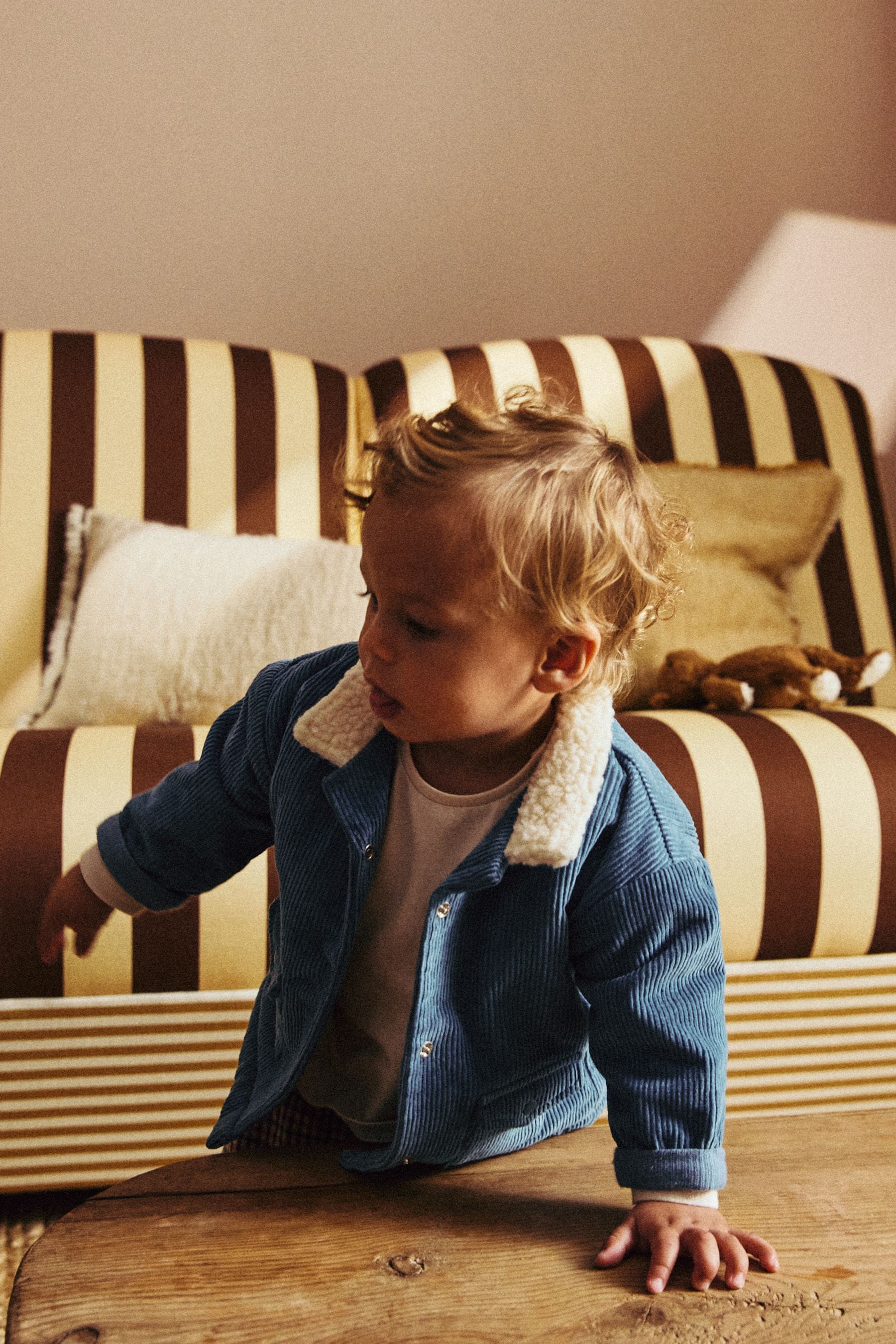 Teal Blue Baby Shirt And Trousers 3 Piece Set (0mths-2yrs)