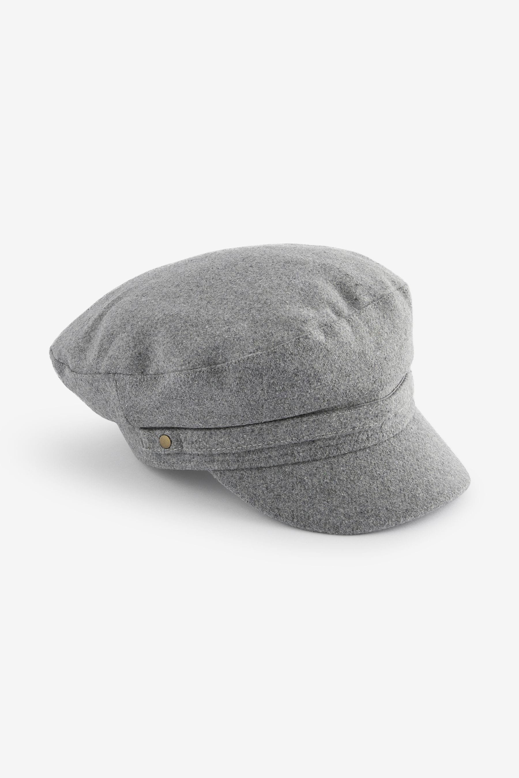 Grey Baker Boy Hat (3-16yrs)