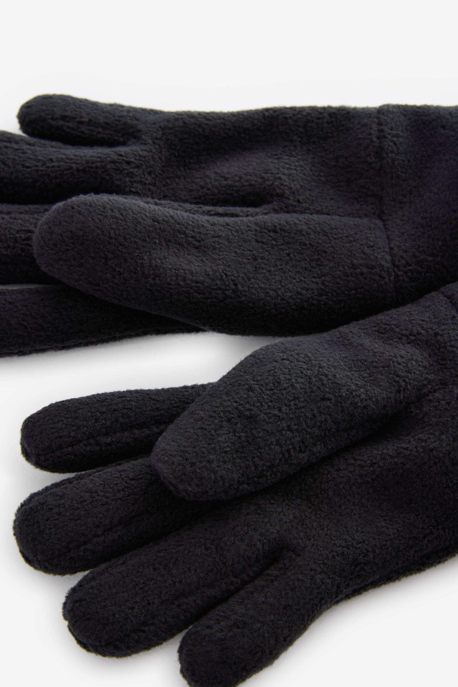 Black Fleece Gloves (3-16yrs)