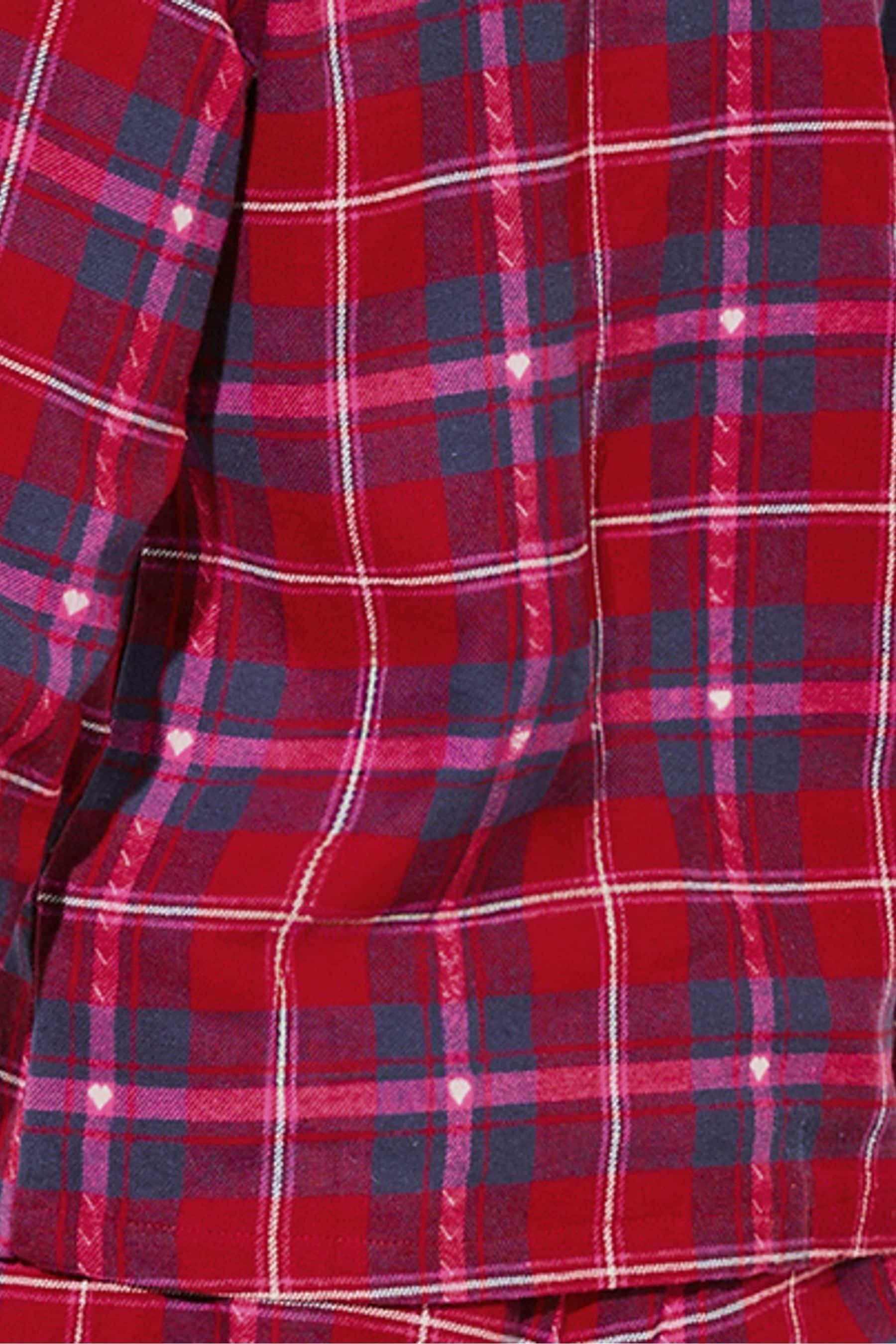 Red Christmas Check Pyjamas (5-16yrs)