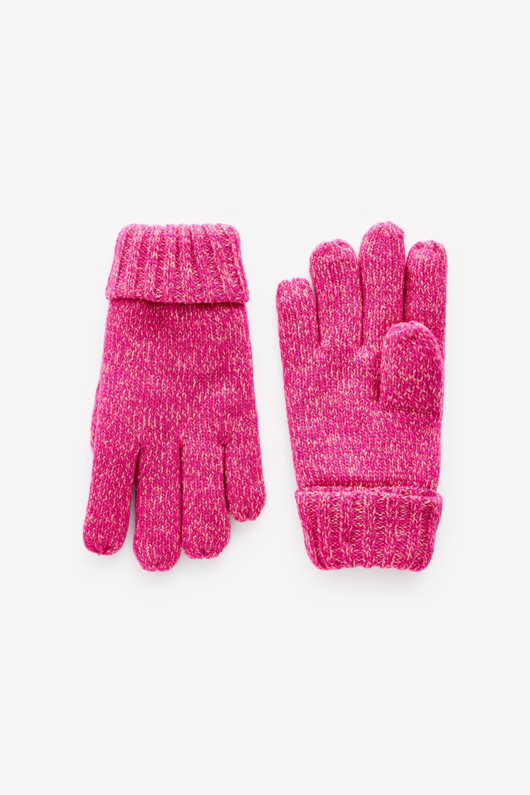 Pink Thinsulate™ Knitted Gloves (3-16yrs)