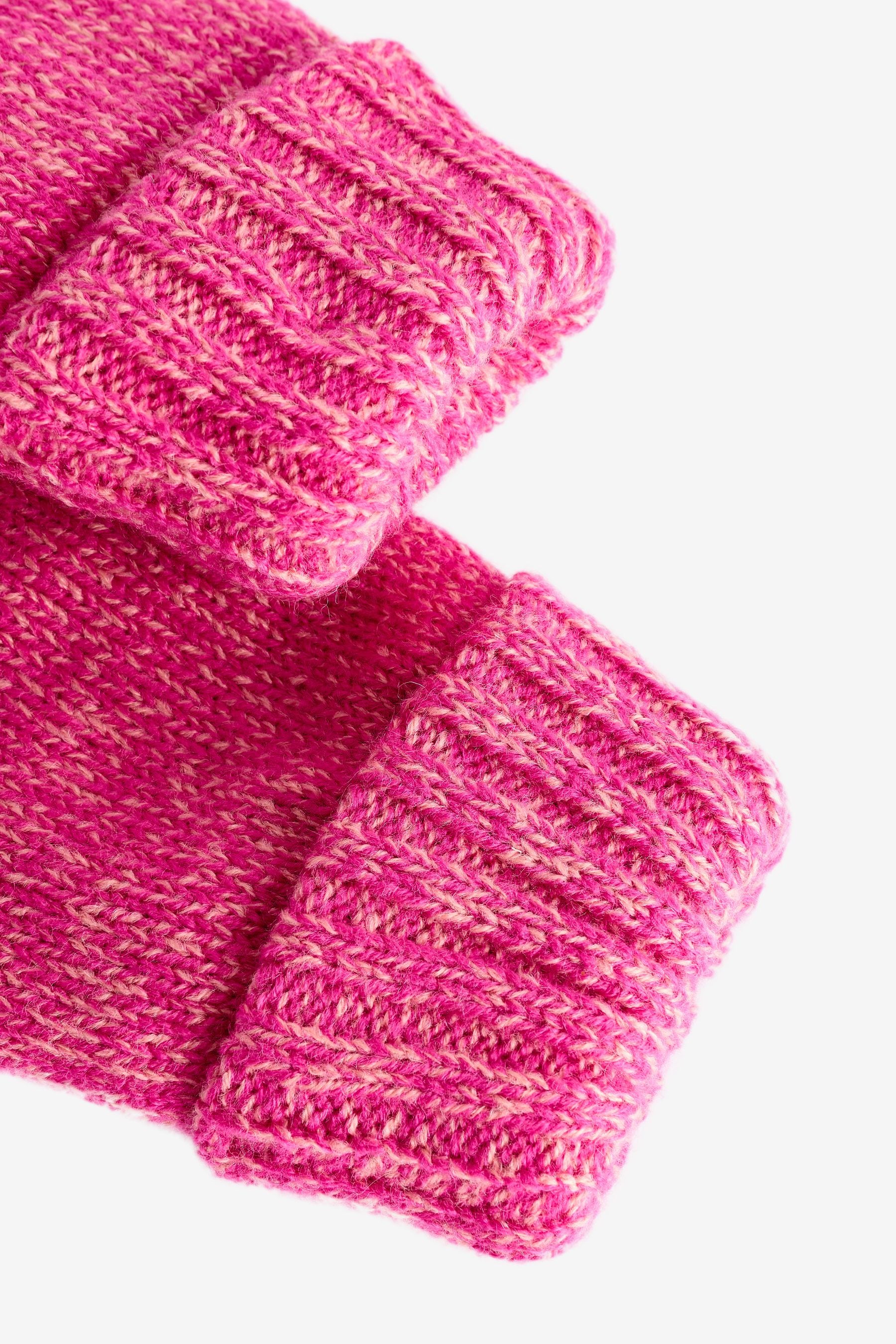 Pink Thinsulate™ Knitted Gloves (3-16yrs)