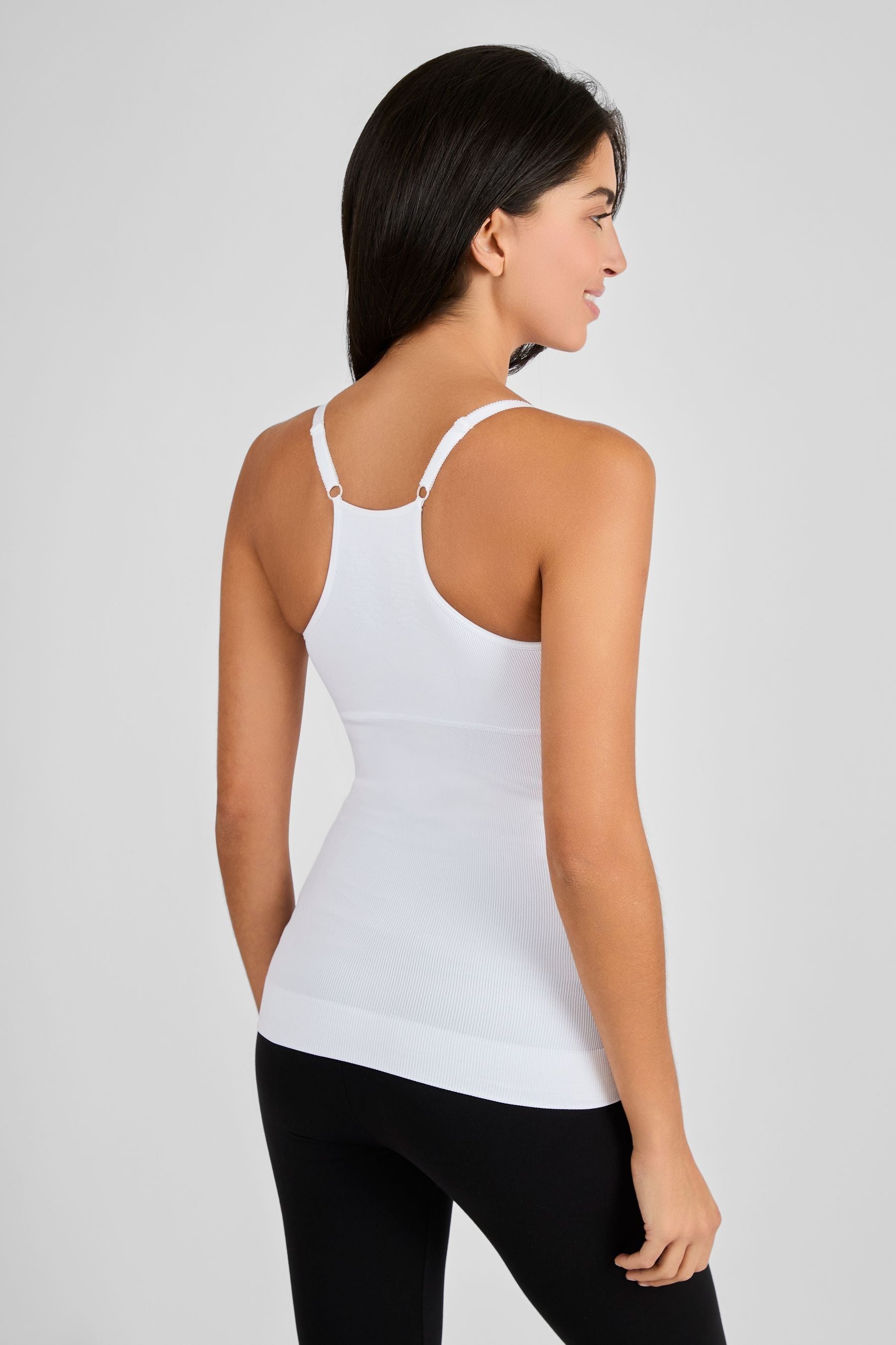 JoJo Maman Bébé White Seamless Postnatal Support Nursing Vest