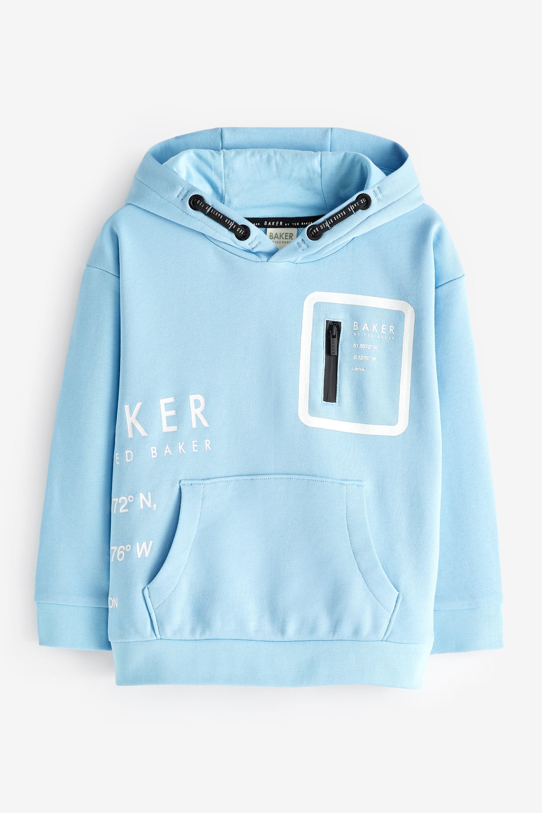 Blue Baker by Ted Baker Graphic Hoodie