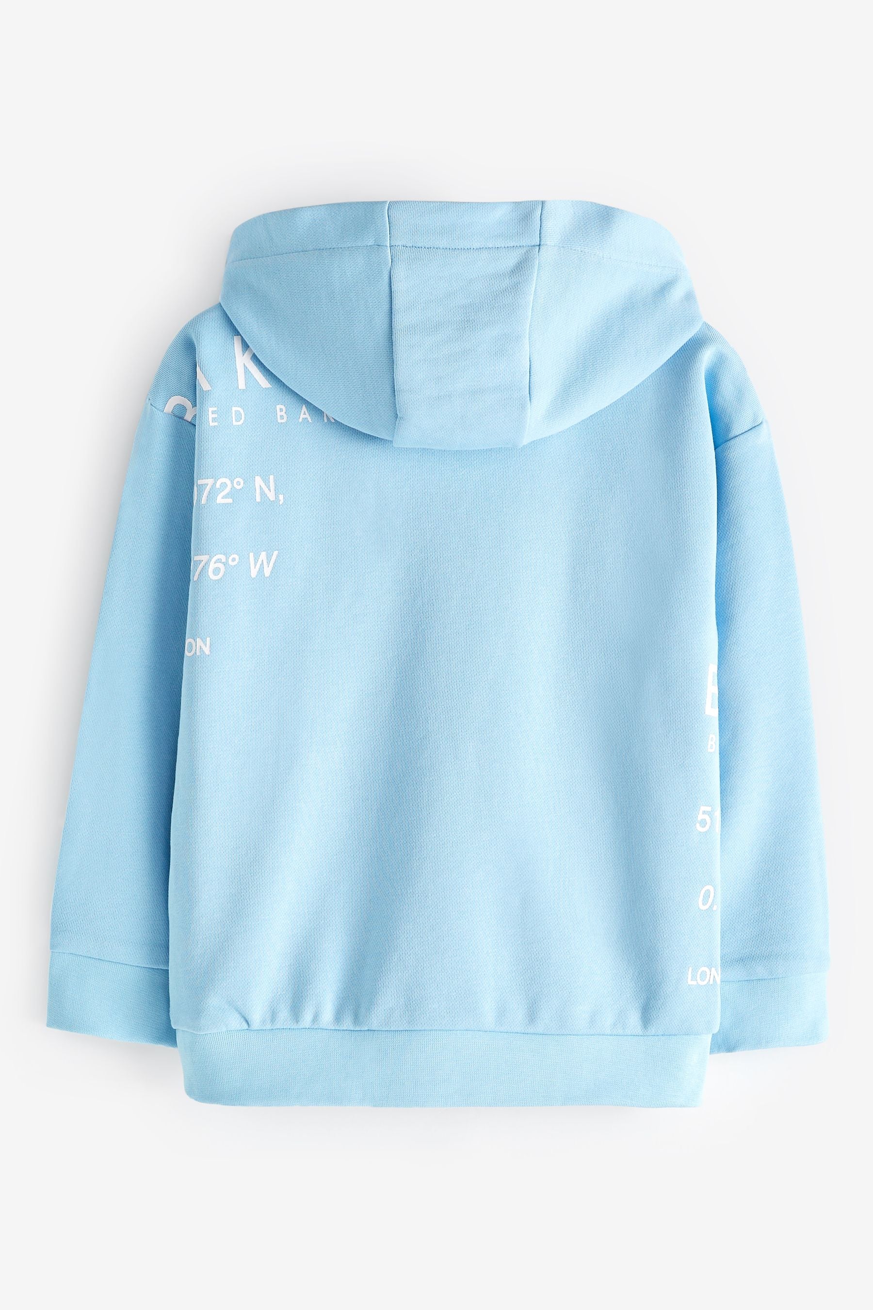 Blue Baker by Ted Baker Graphic Hoodie