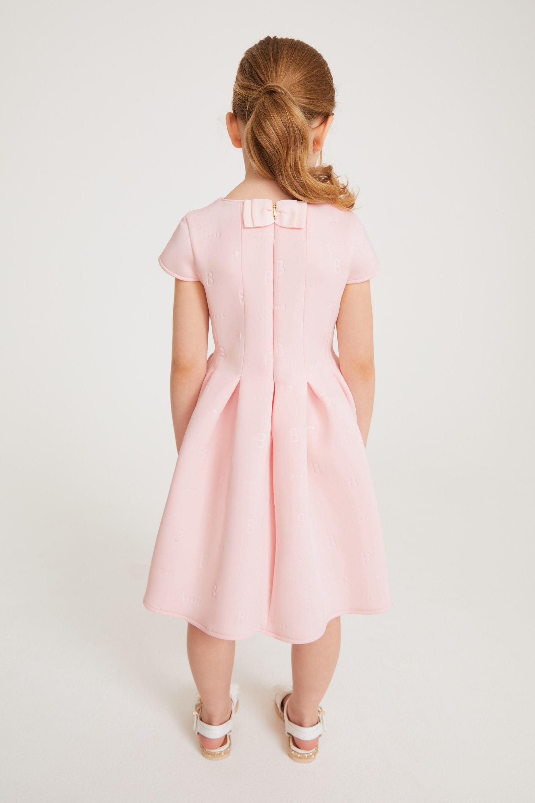 Baker by Ted Baker Pleated Scuba Dress