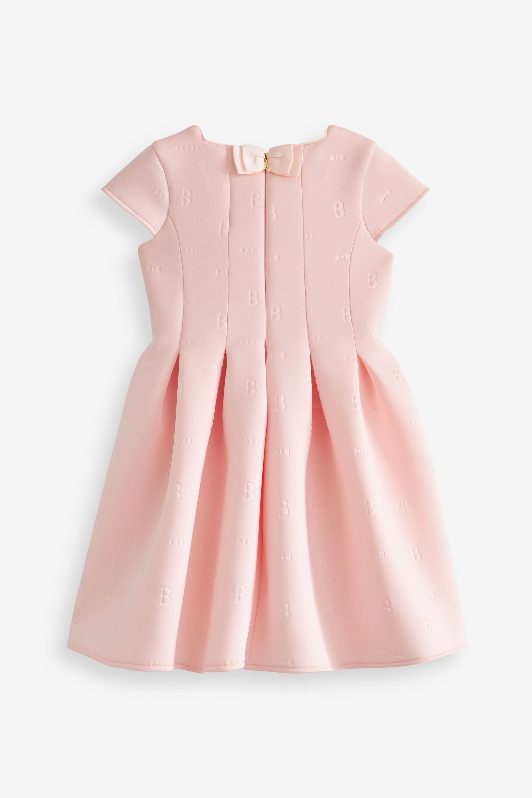 Baker by Ted Baker Pleated Scuba Dress