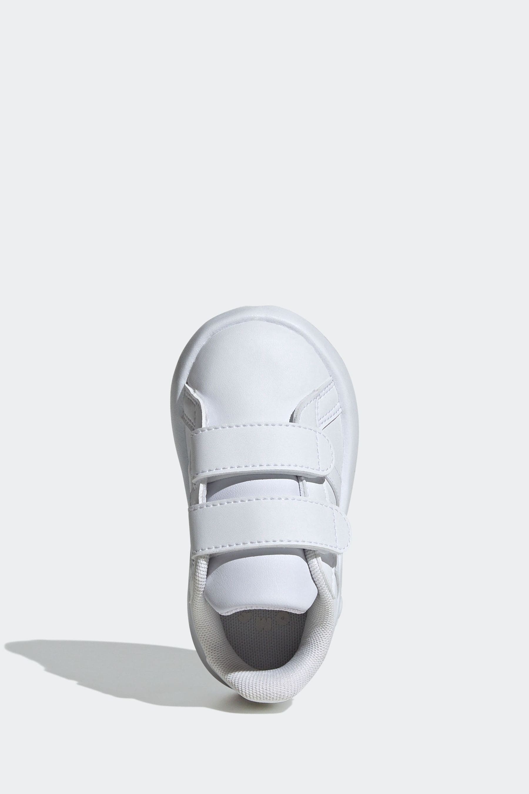 adidas White Kids Grand Court 2.0 Shoes