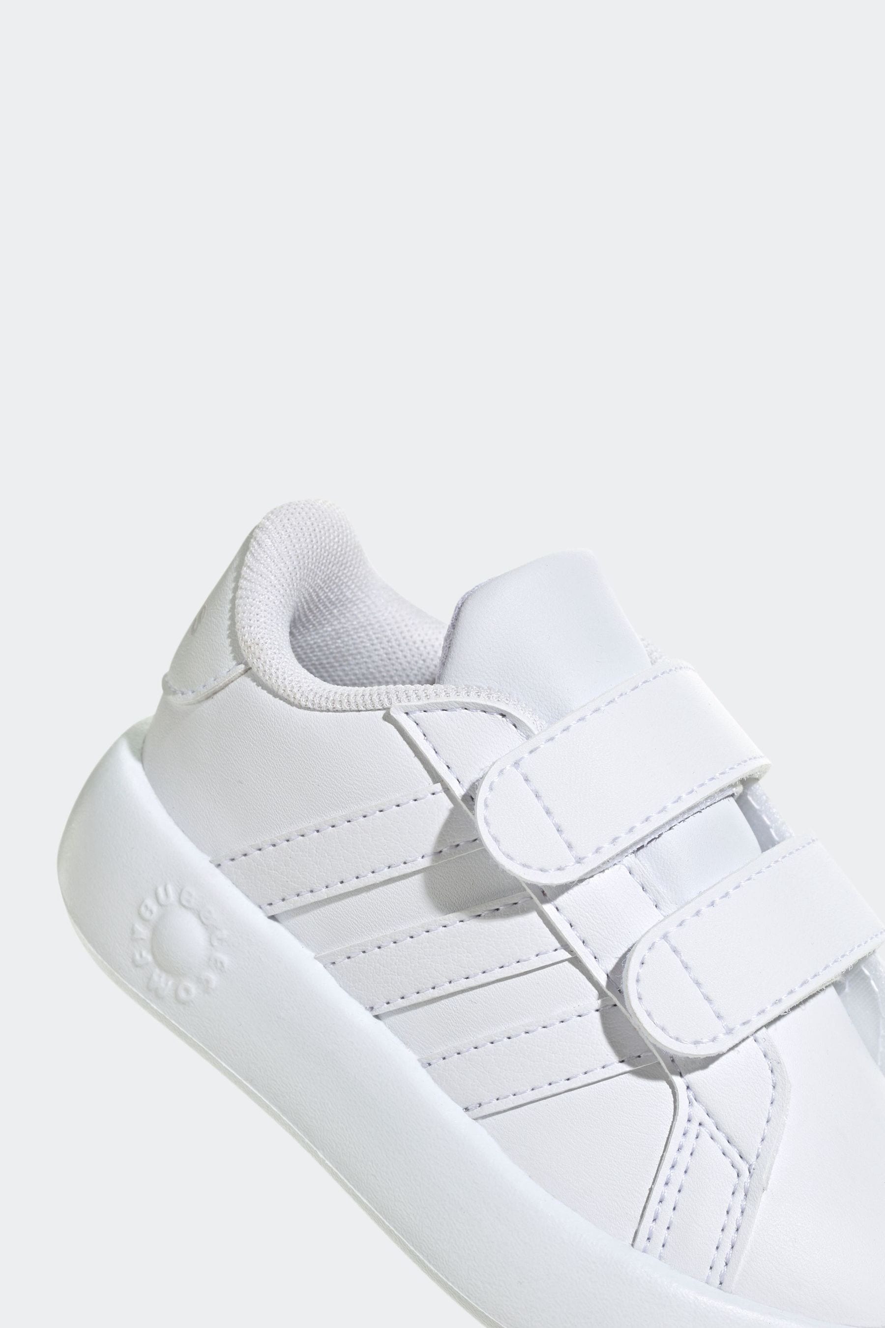 adidas White Kids Grand Court 2.0 Shoes